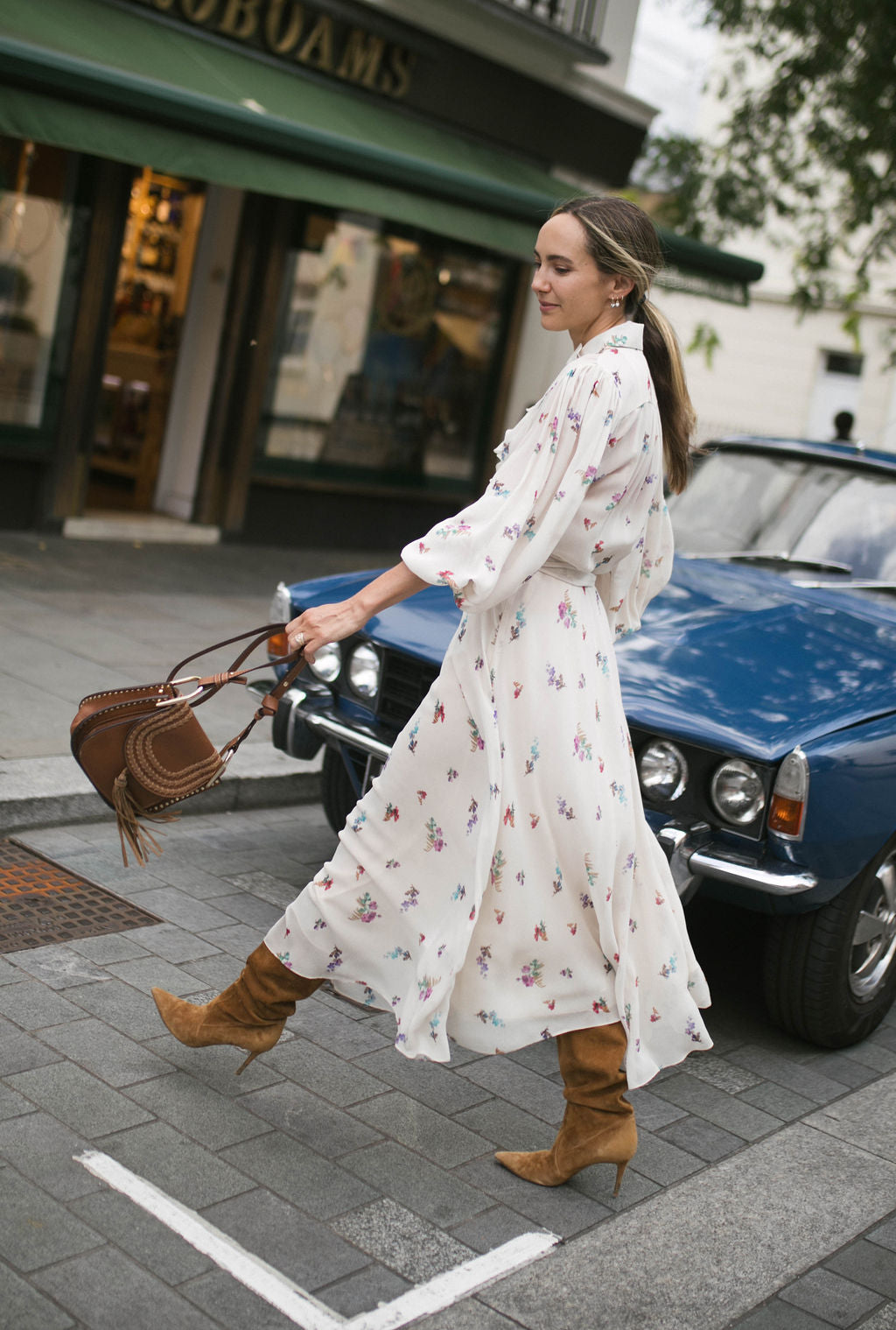 Robin Watercolour Shirt Dress
