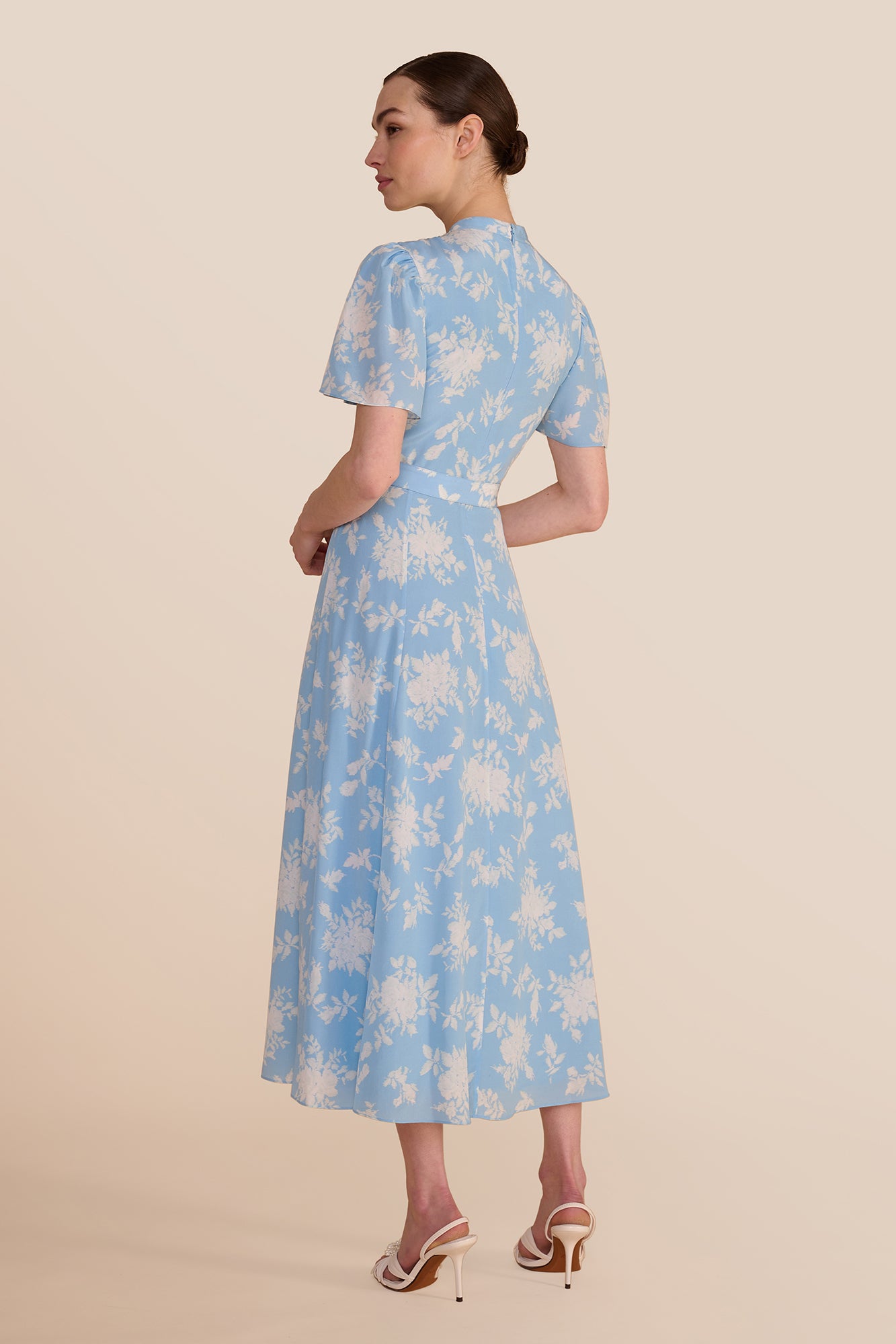 Ahana Rose Short Sleeve Dress