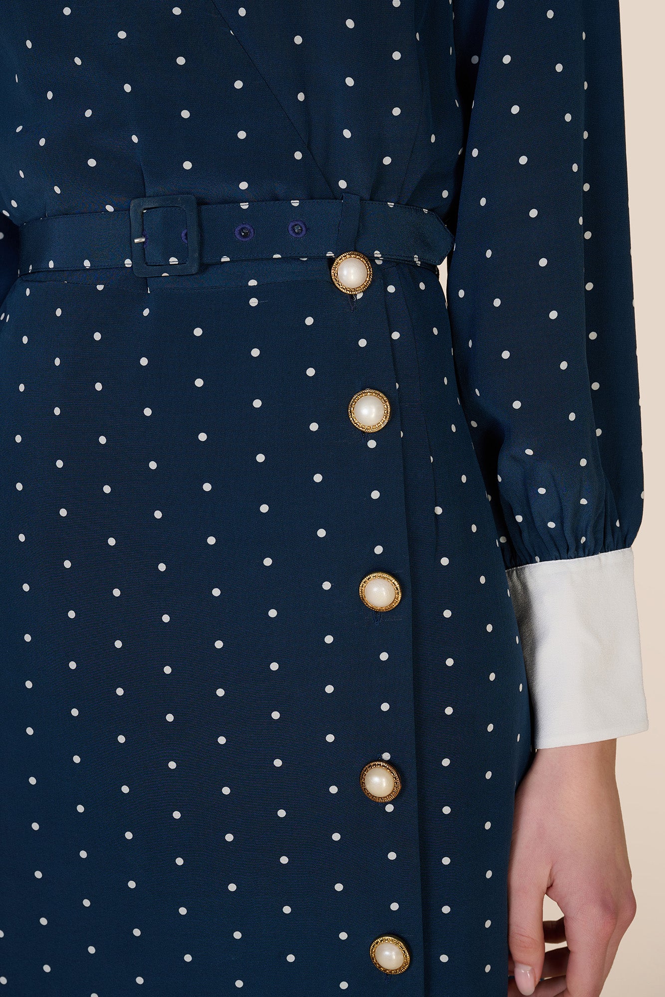 Amanda Polka Dot Dress