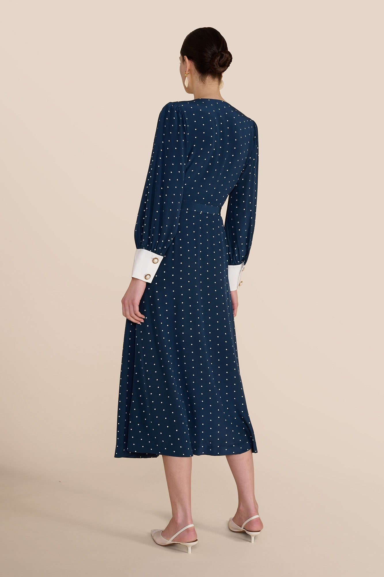 Amanda Polka Dot Dress