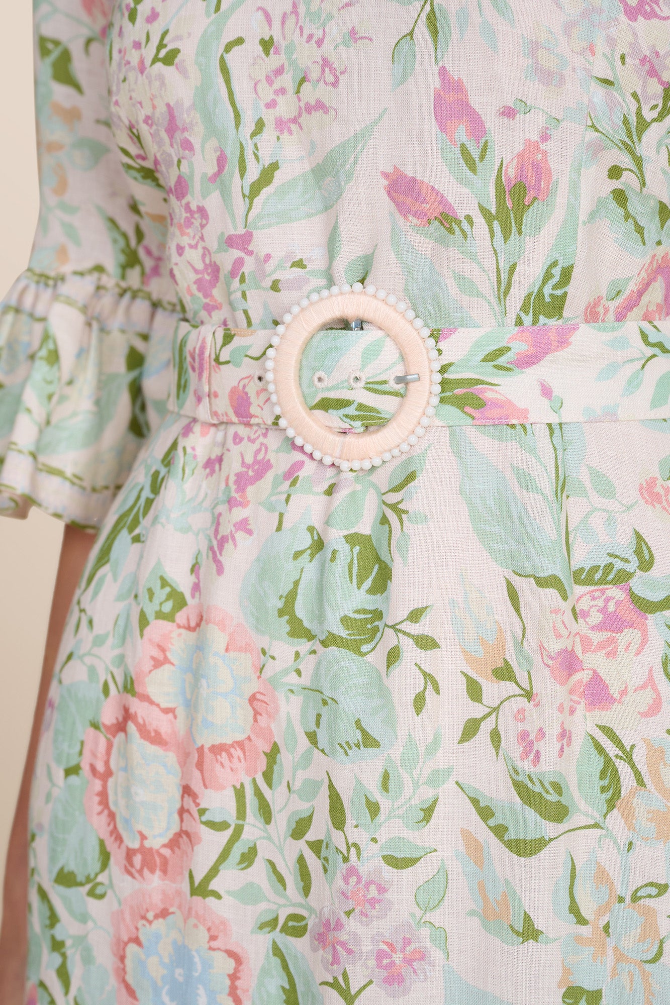 Aster Blush Romantic Floral Dress