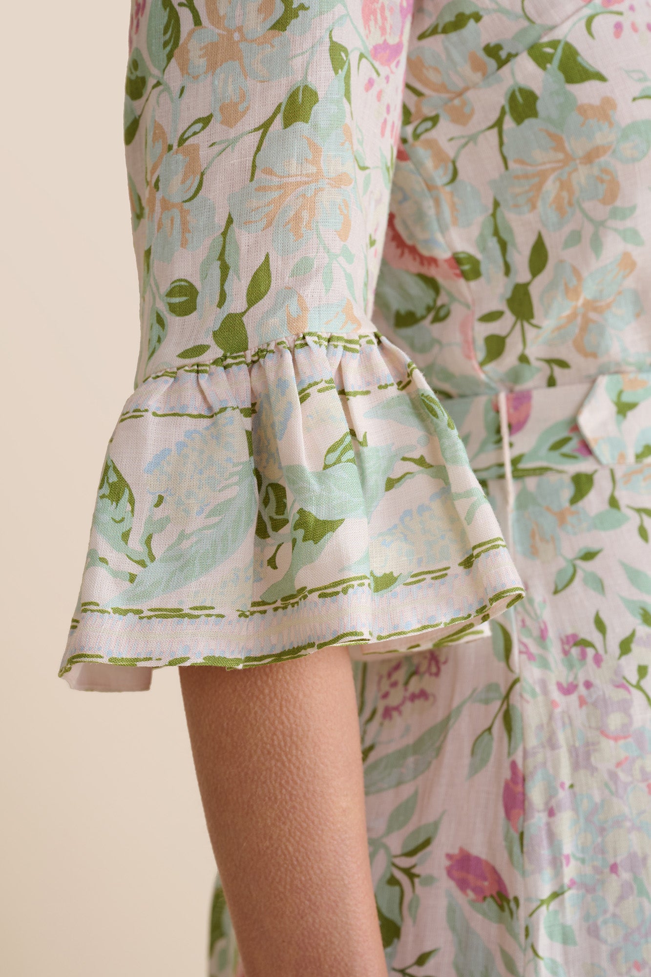 Aster Blush Romantic Floral Dress