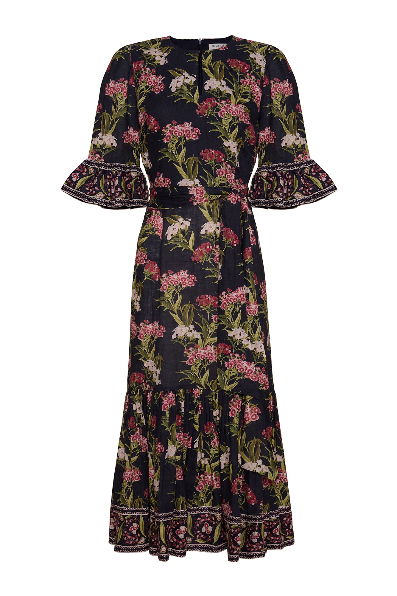 Aster Navy Geranium Dress