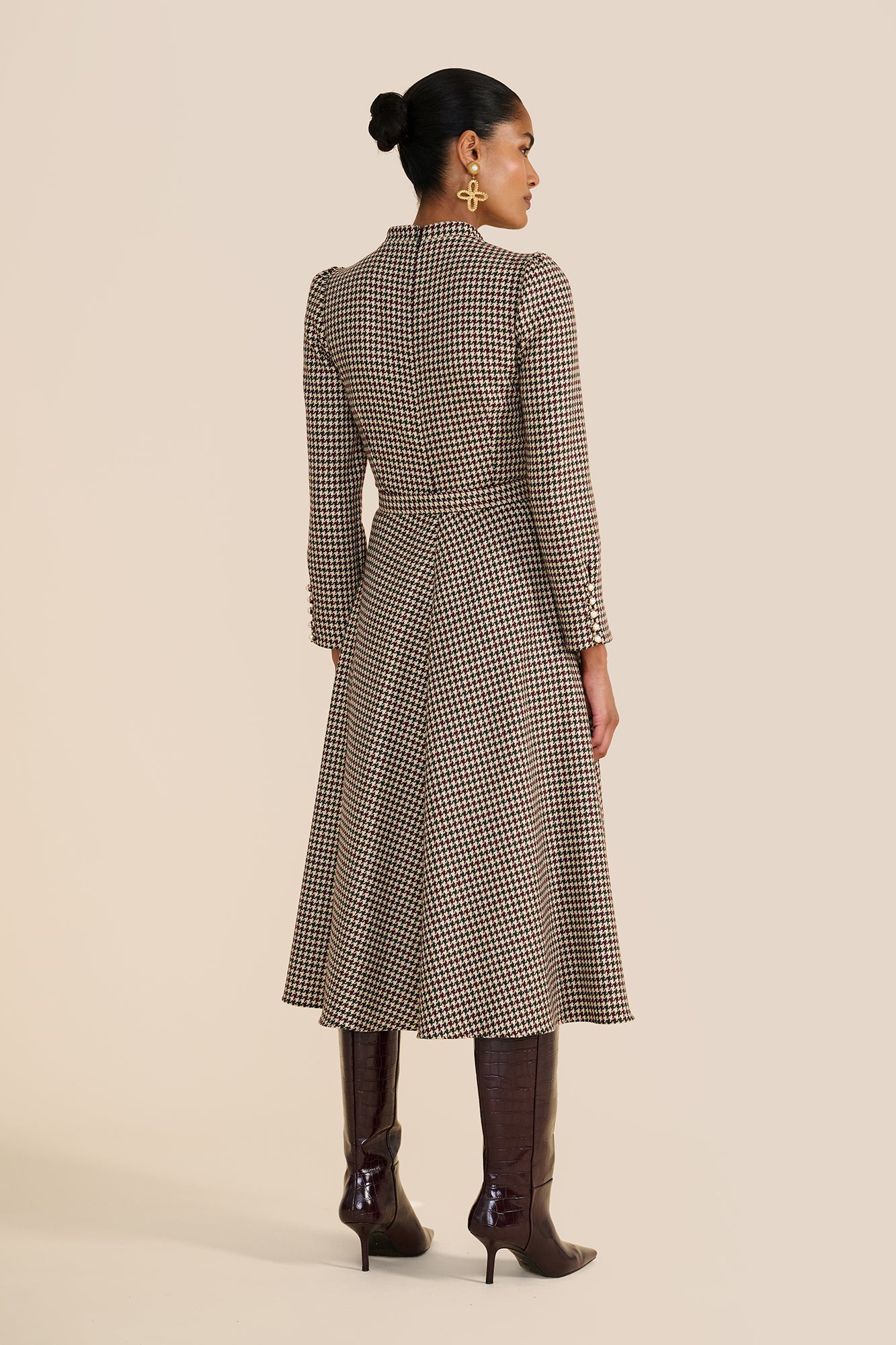 Ahana Country Check Dress