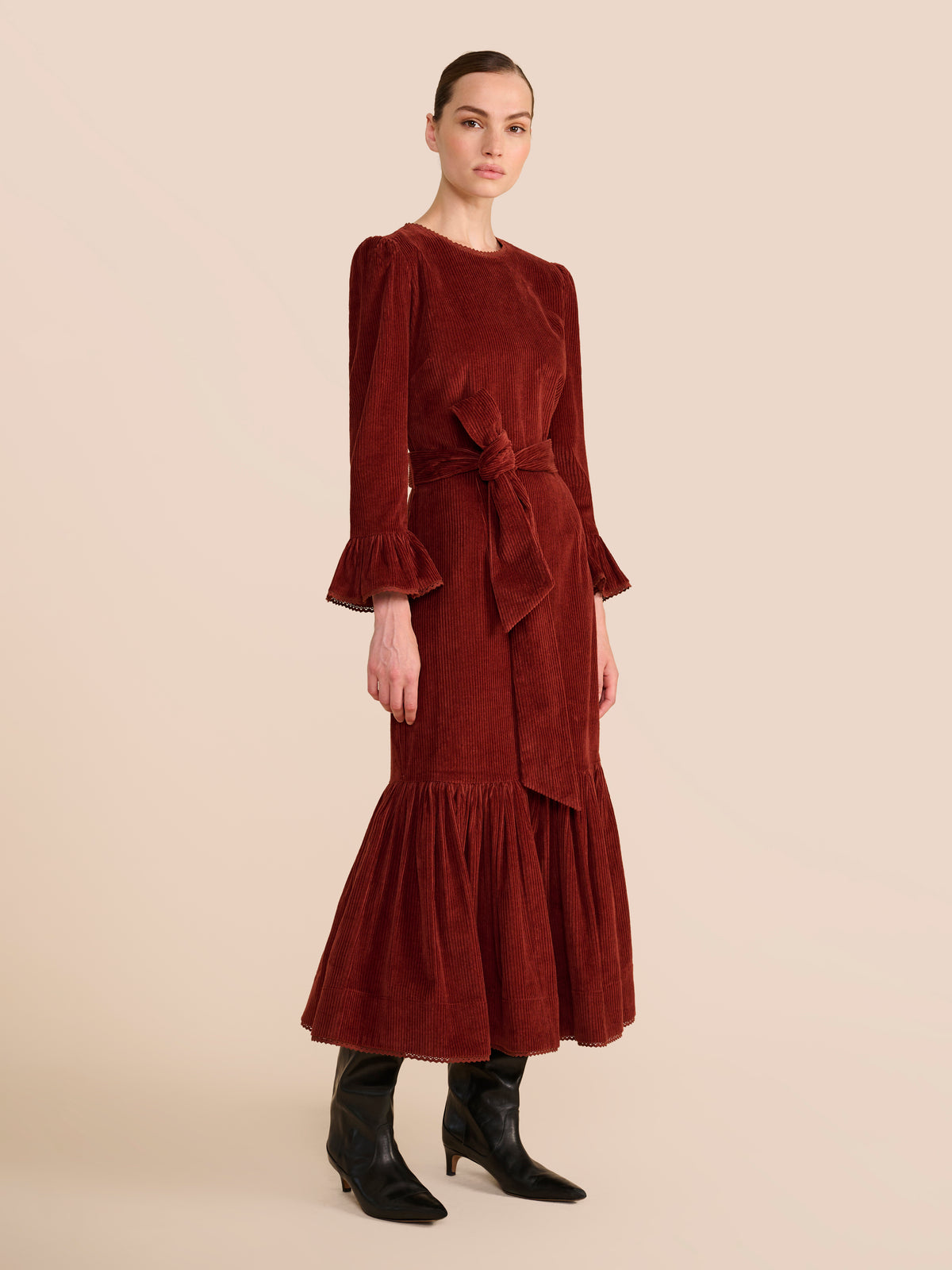 Aster Paprika Dress