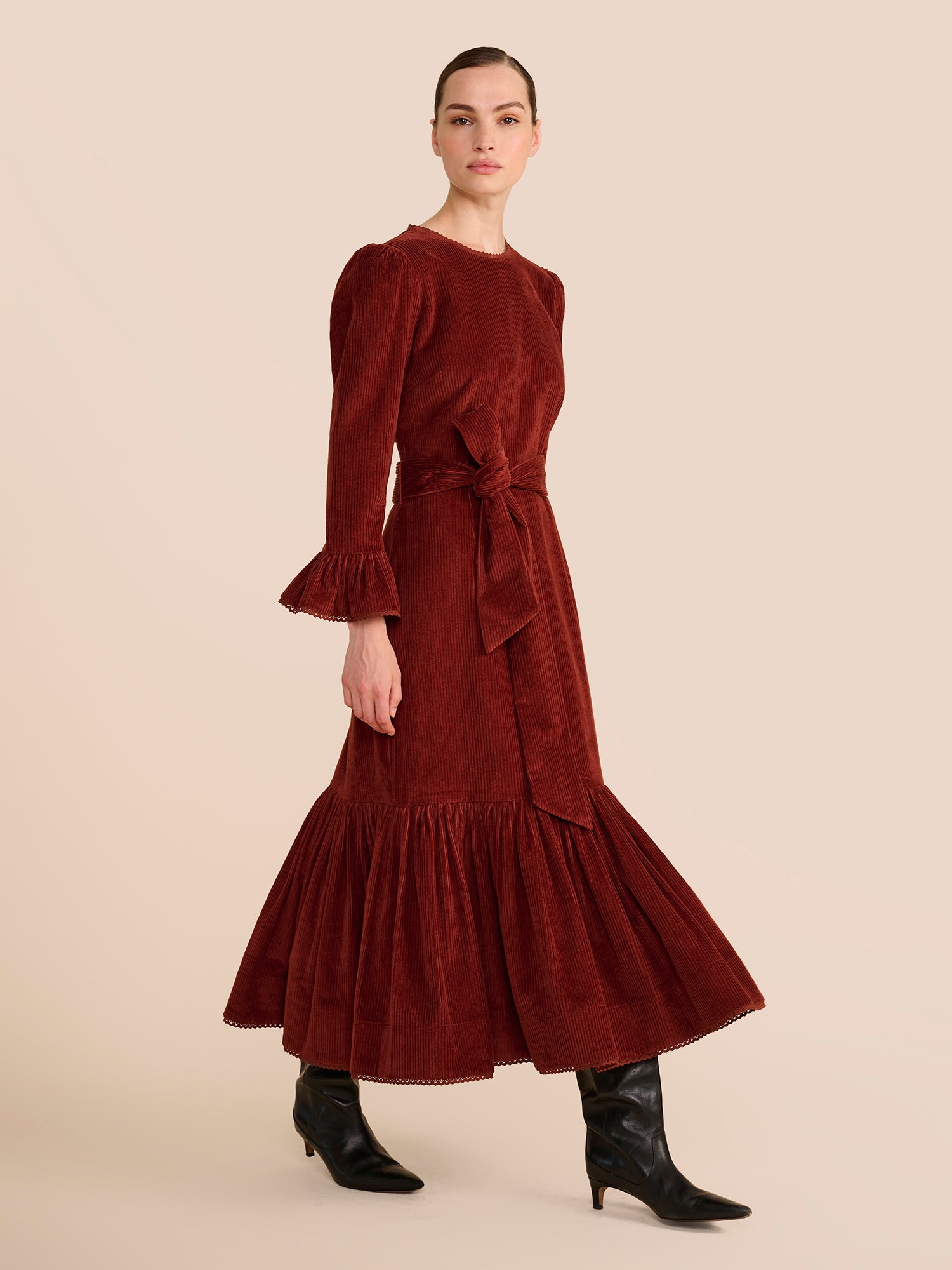 Aster Paprika Dress