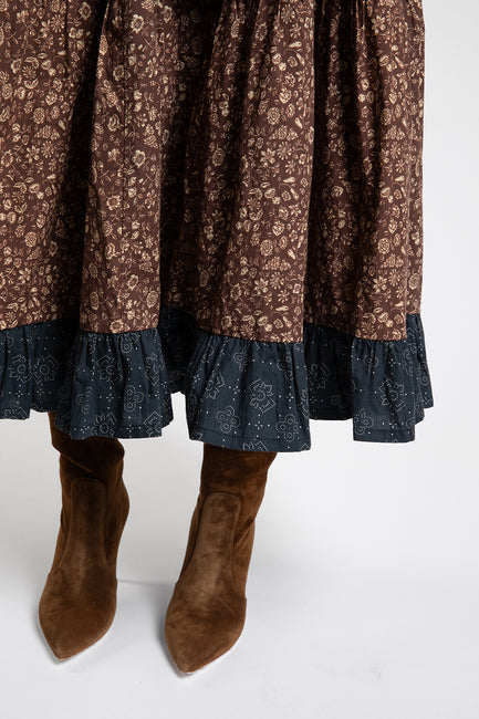 Evelyn Patchwork Dress