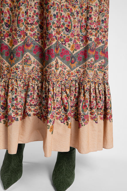 Marcia Ivory Floral Dress