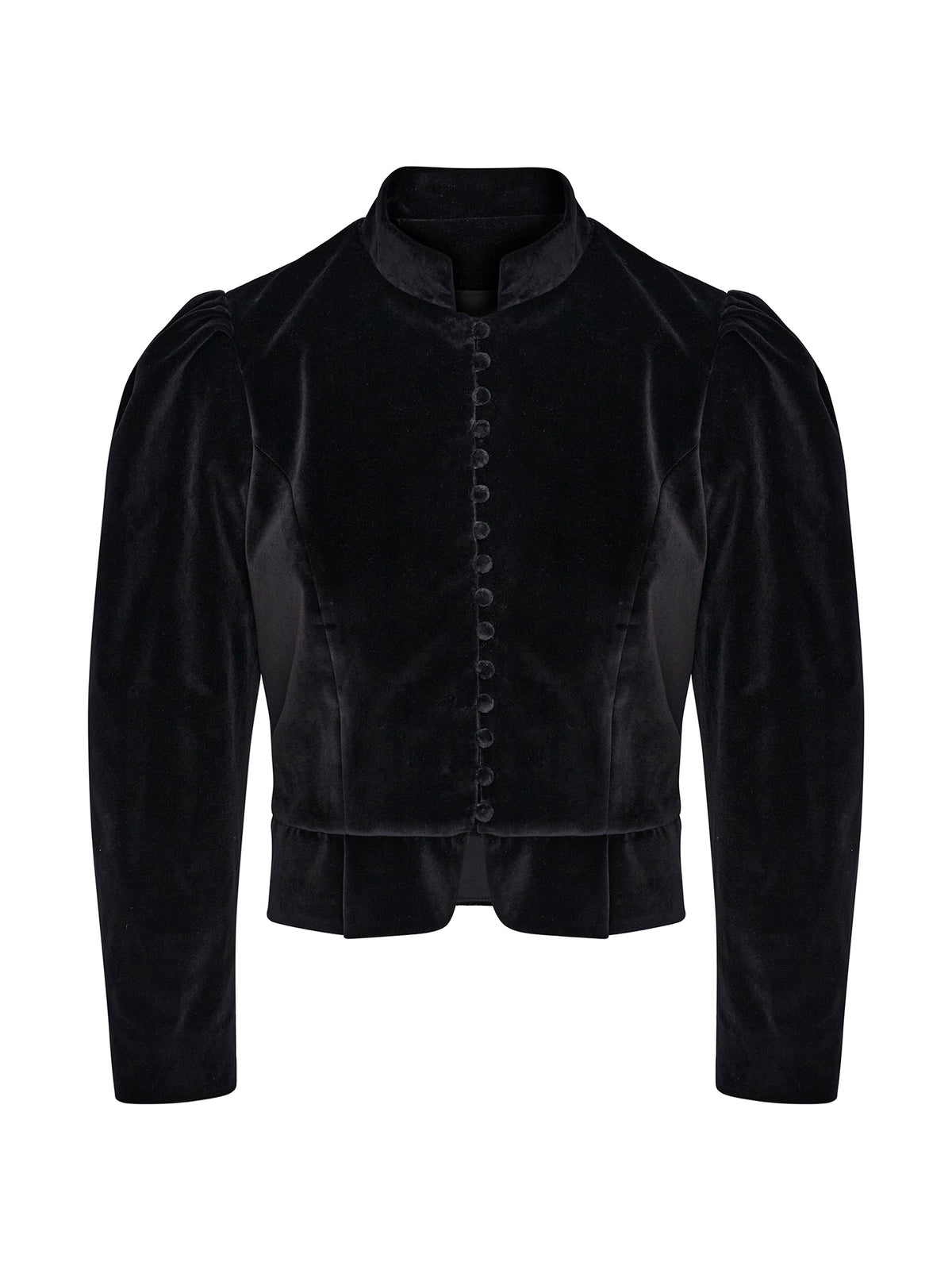 Carmen Black Velvet Jacket