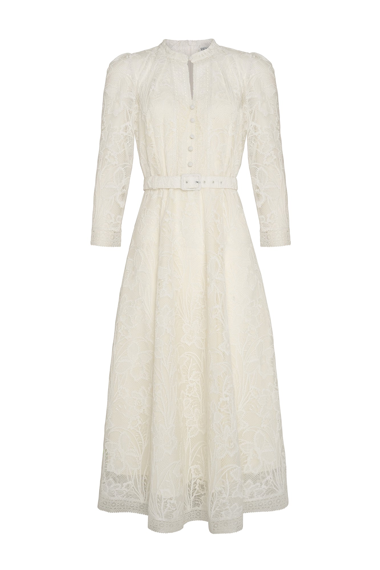 Ahana Cream Lace Dress