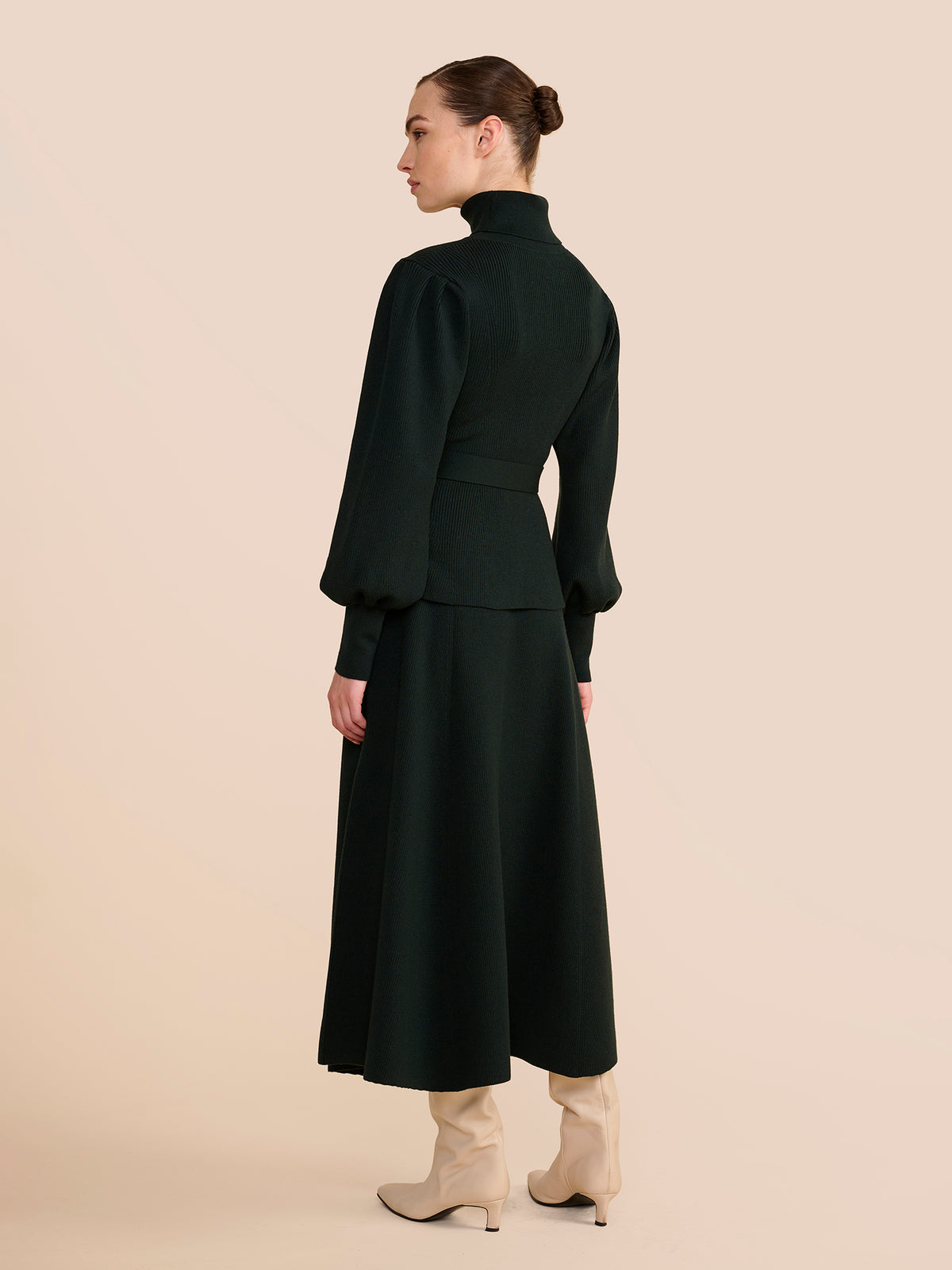 Eliza Evergreen Knit Skirt