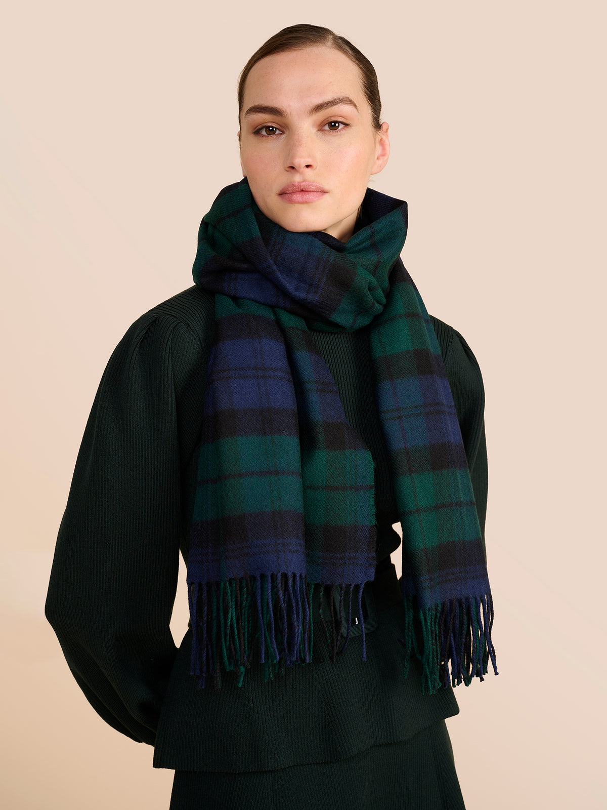 Tartan Evergreen Scarf