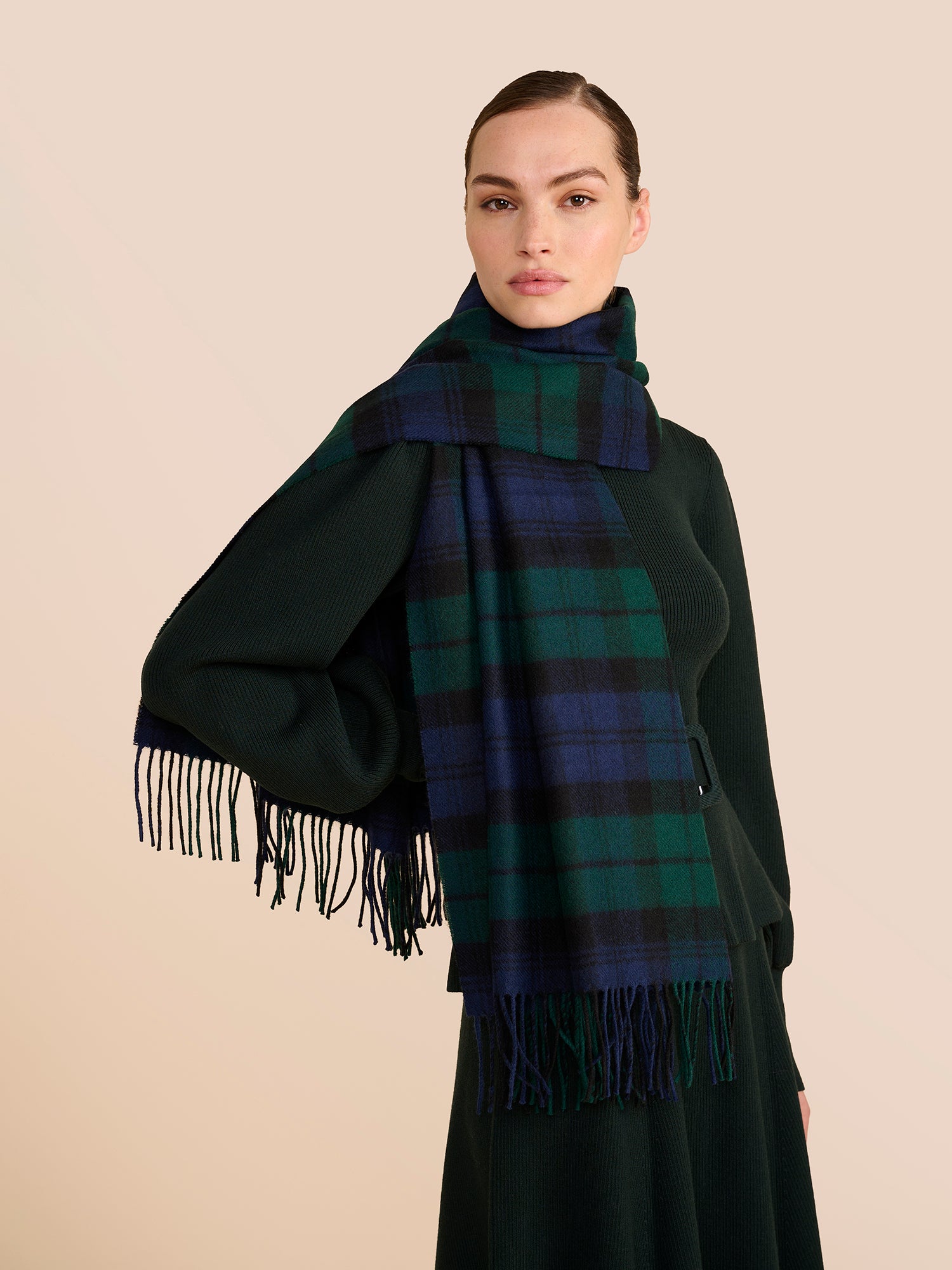 Tartan Evergreen Scarf