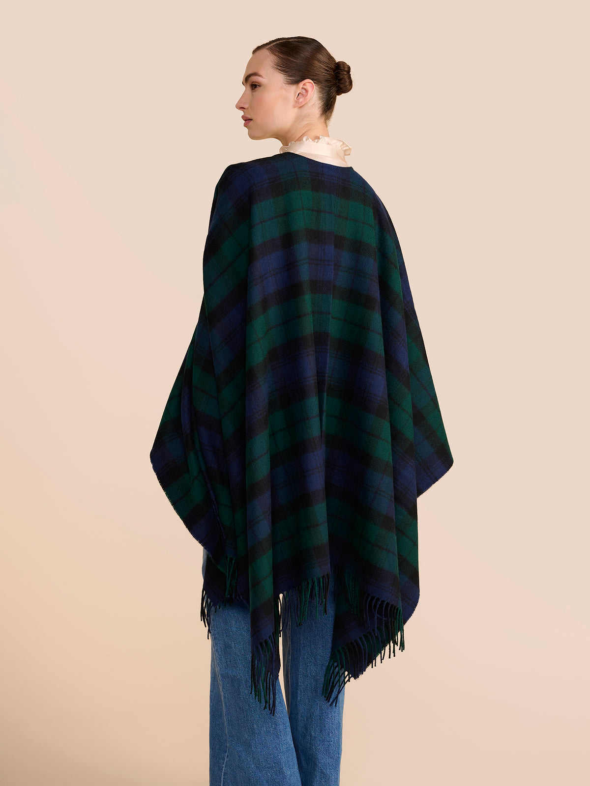 Tartan Evergreen Shawl