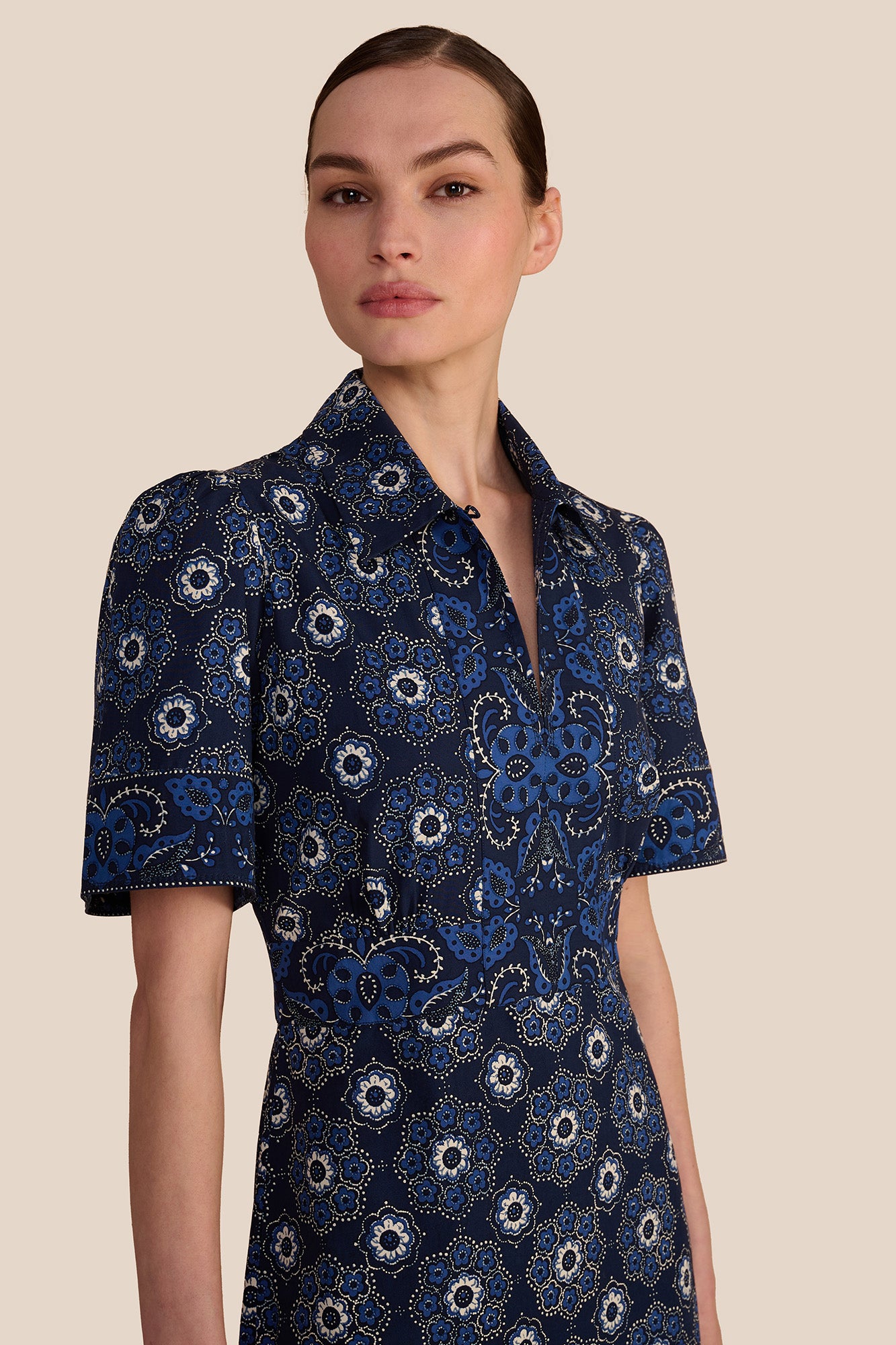 Felicity Navy Floral Dress