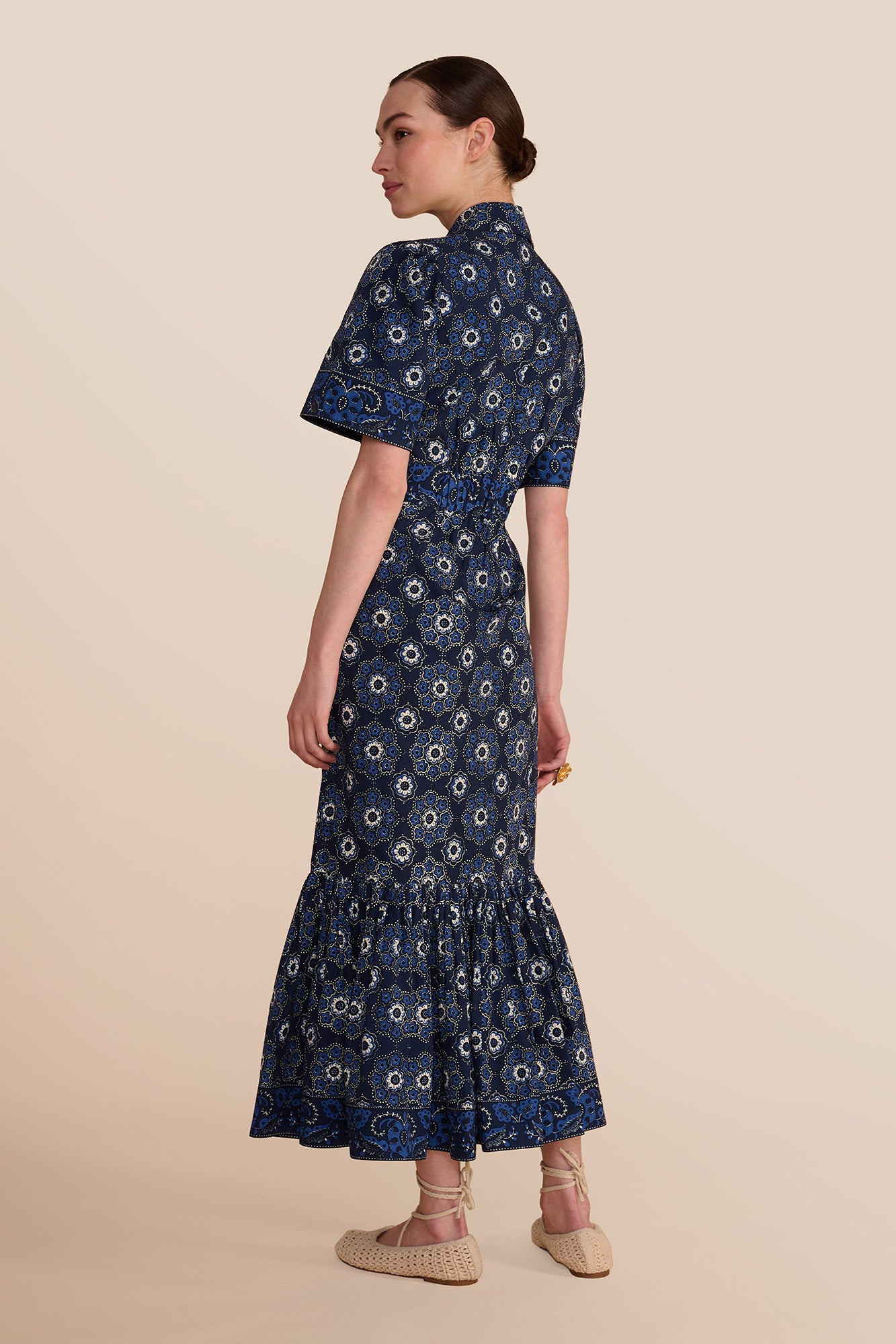 Felicity Navy Floral Dress