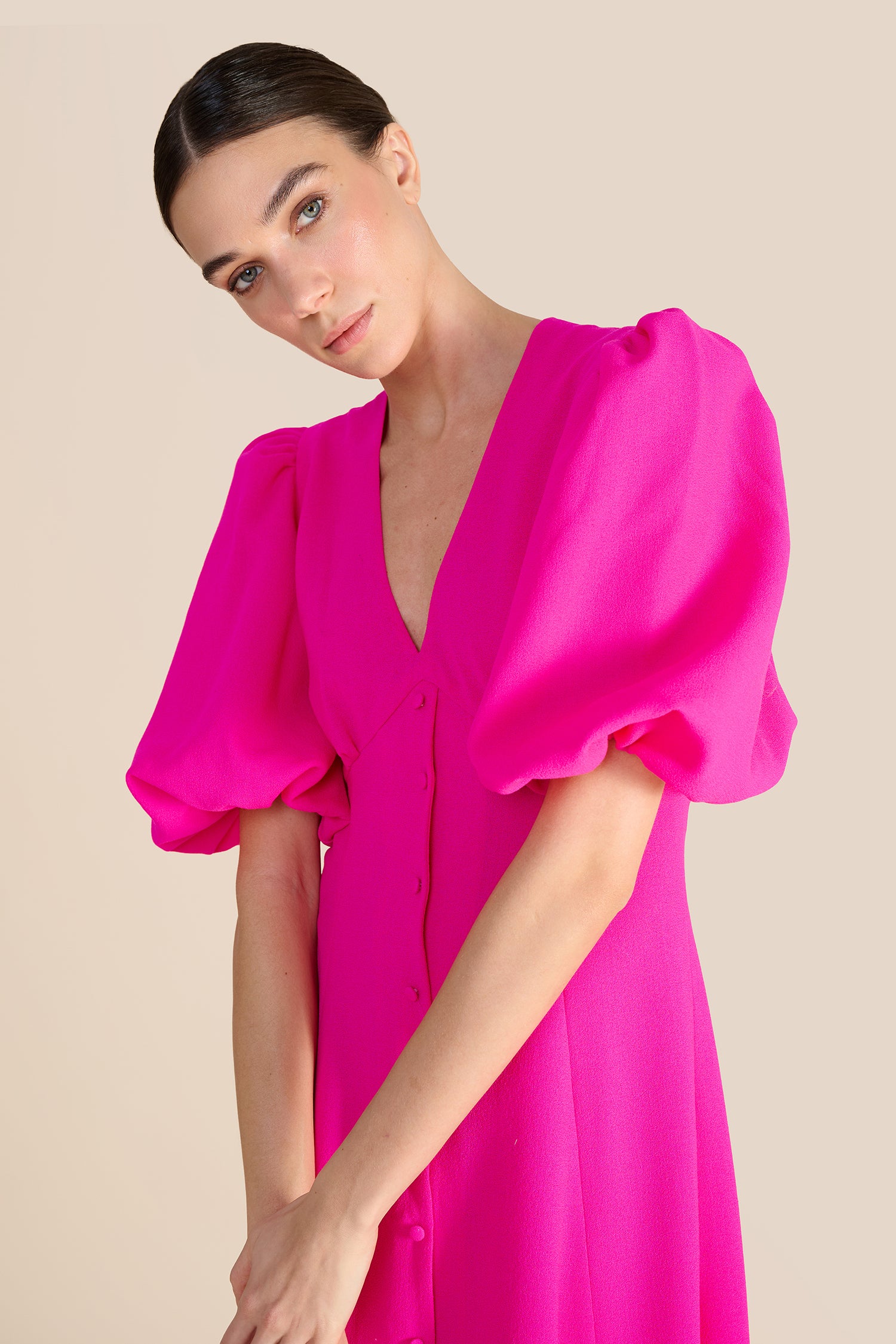 Francine Hot Pink Dress