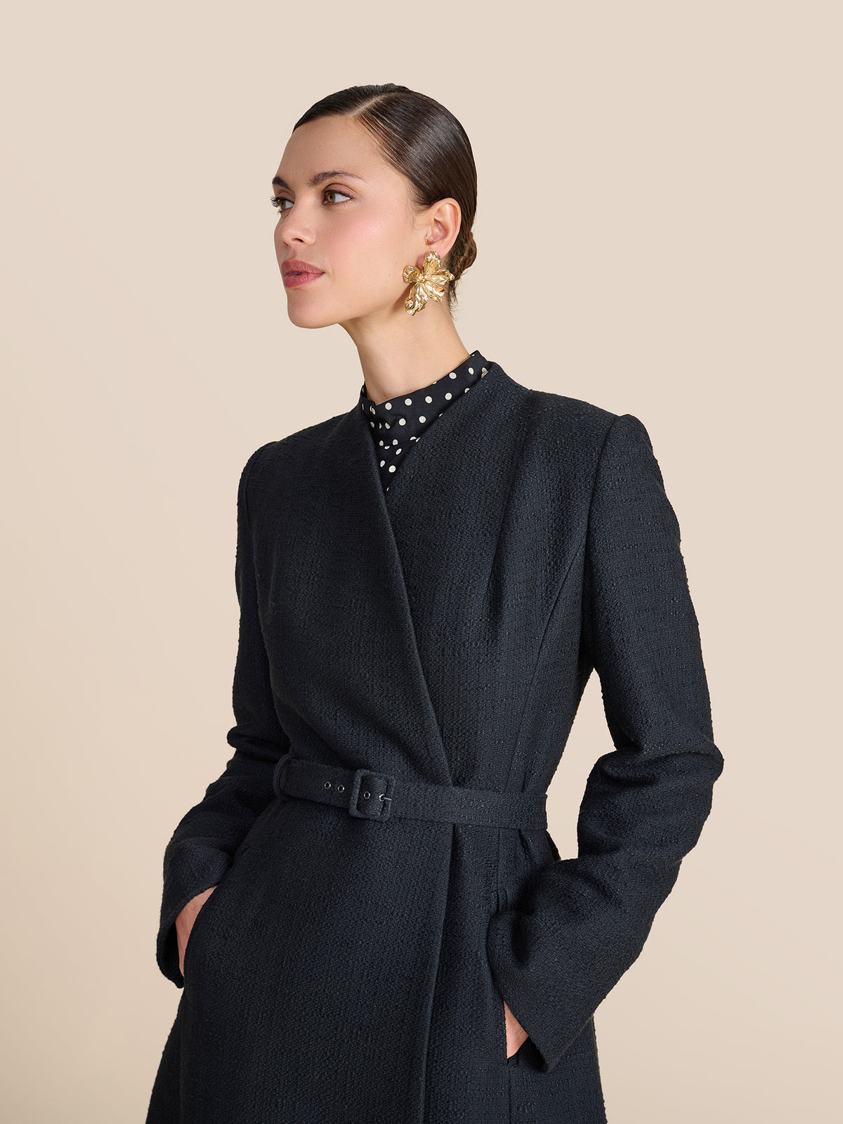 Josephine Black Coat