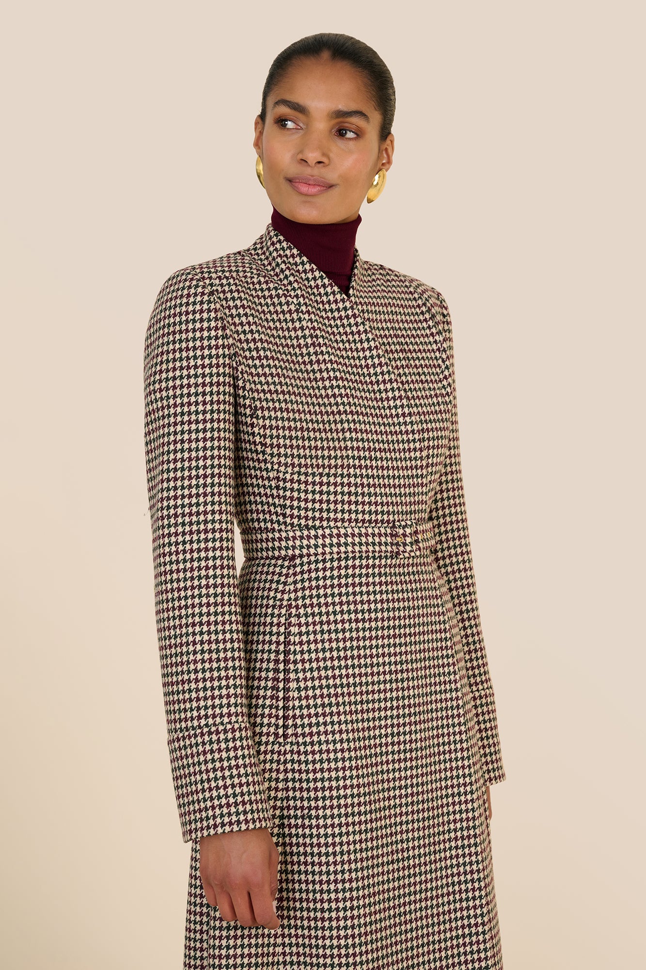 Josephine Country Check Coat