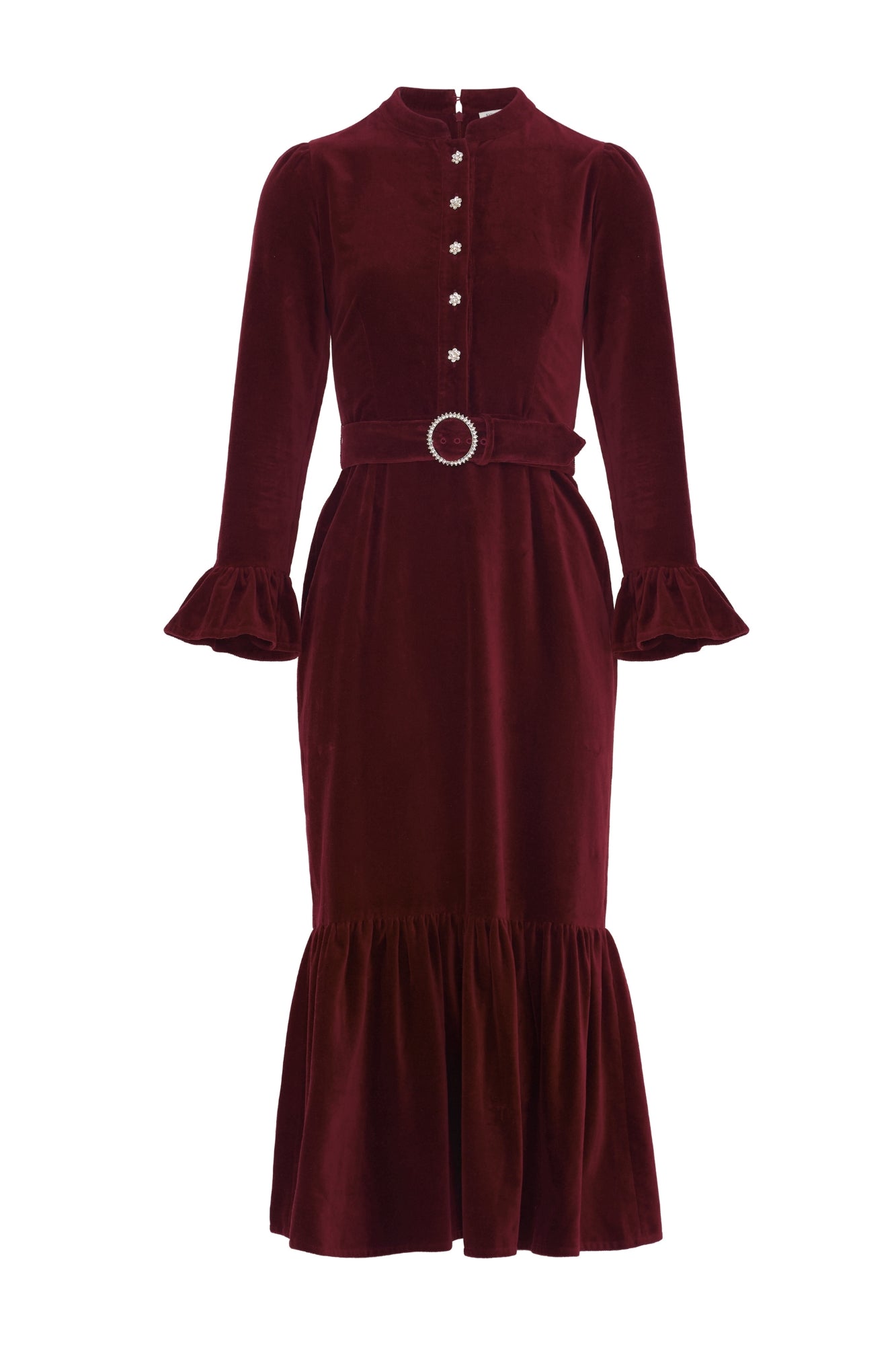 Juniper Burgundy Dress