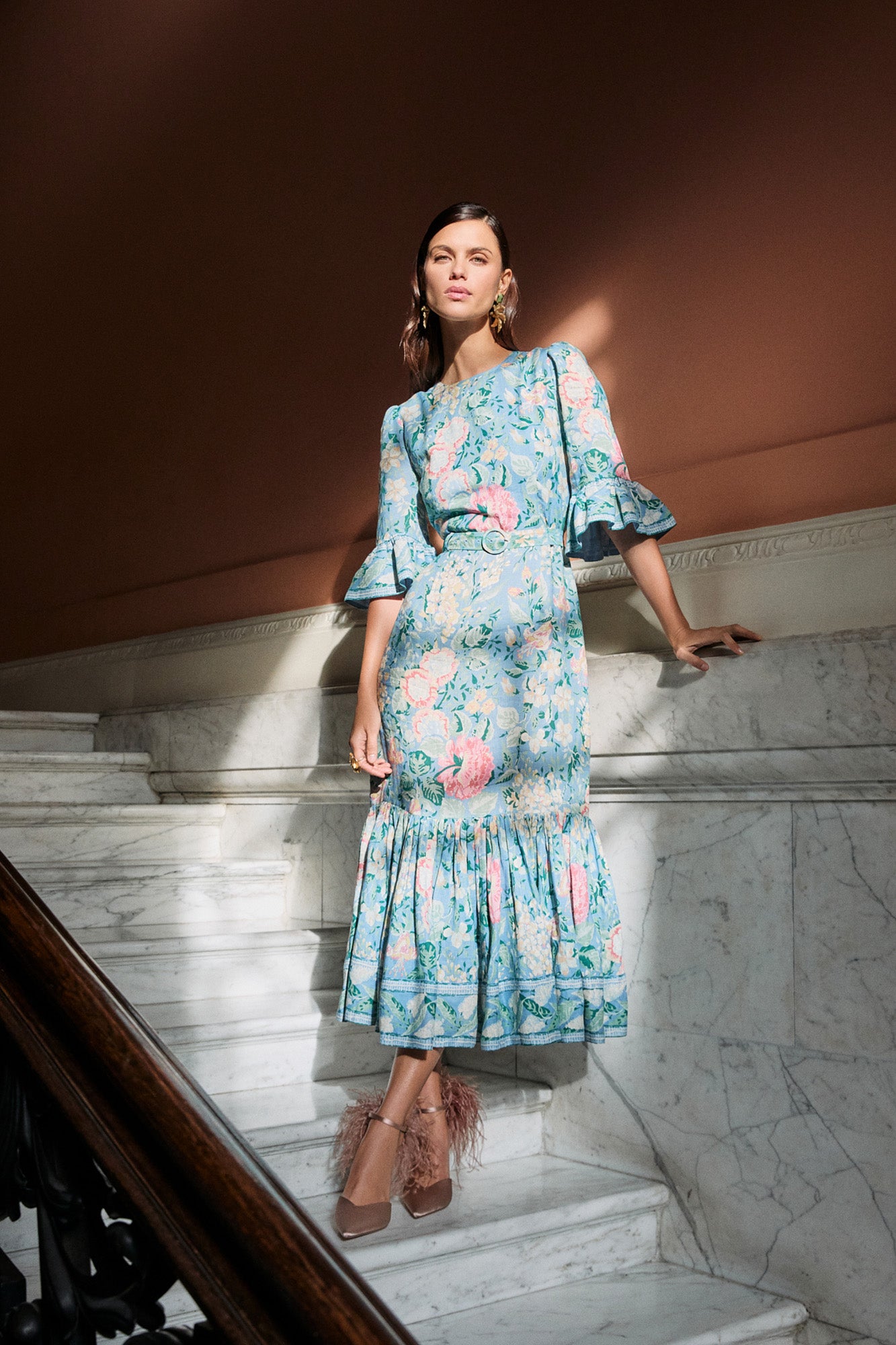 Aster Romantic Floral Dress