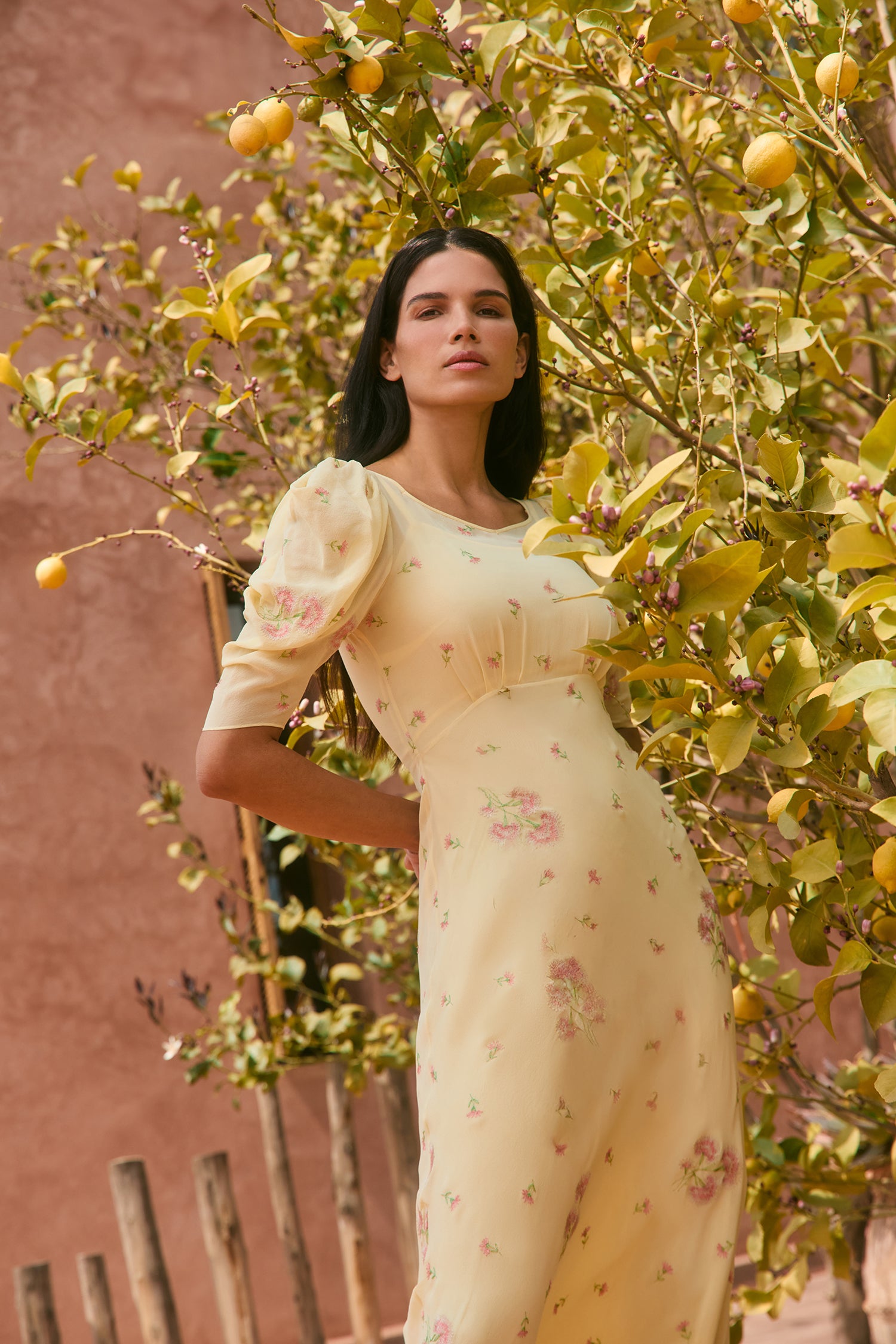 Paloma Lemon Dandelion Dress