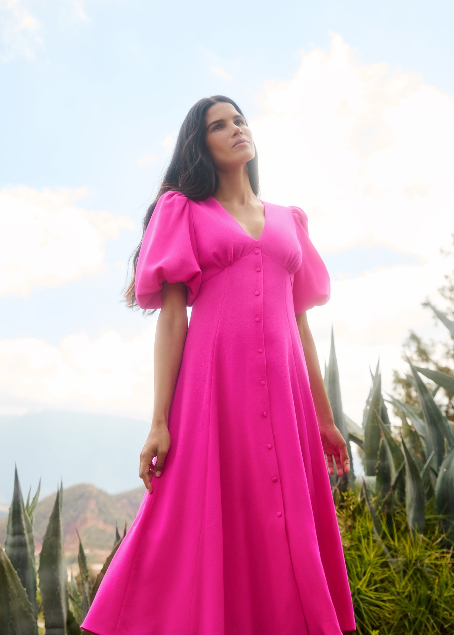 Francine Hot Pink Dress
