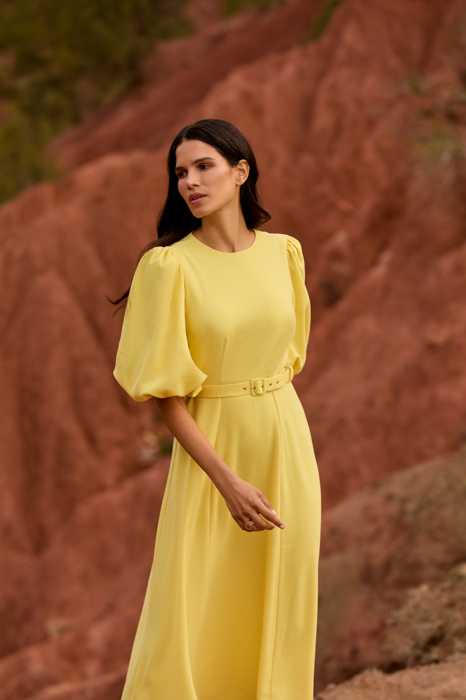 Sienna Lemon Dress