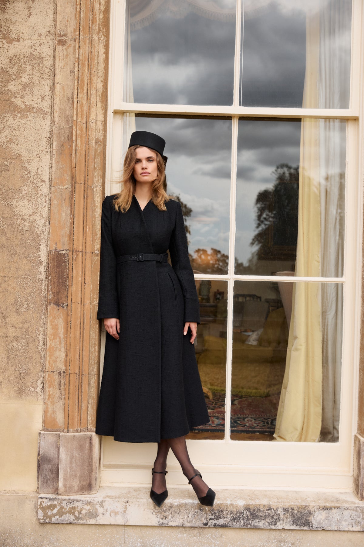 Josephine Black Coat