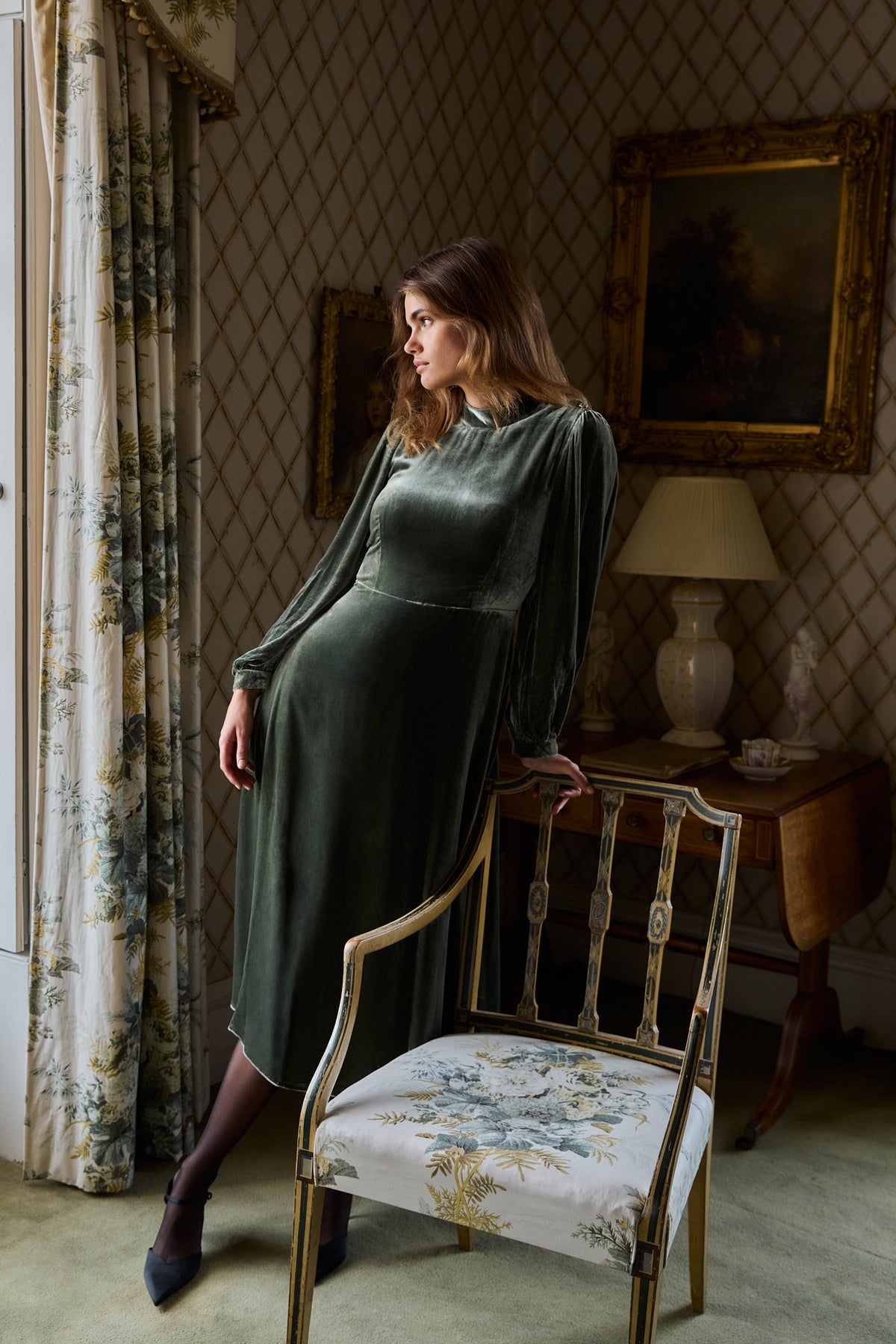 Sonia Sage Velvet Dress