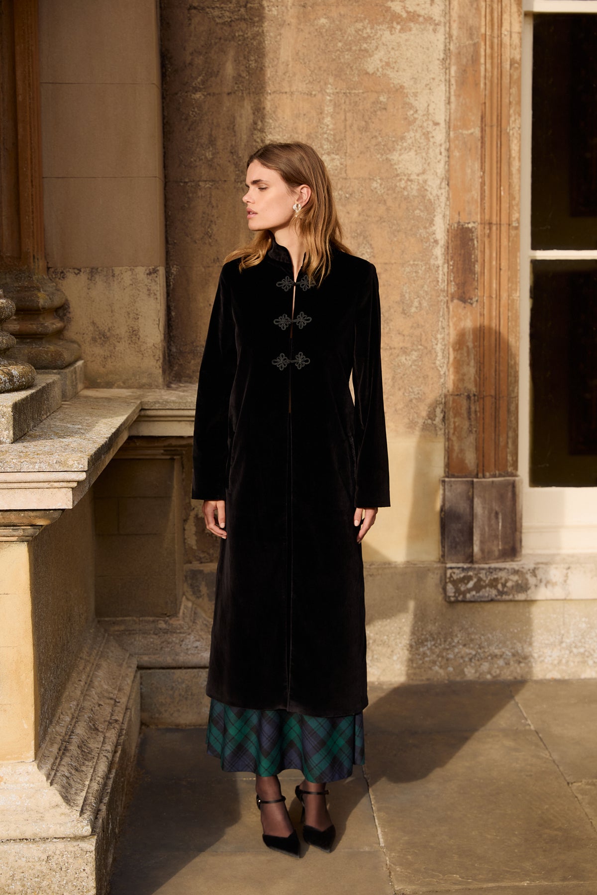 Aurelia Black Coat