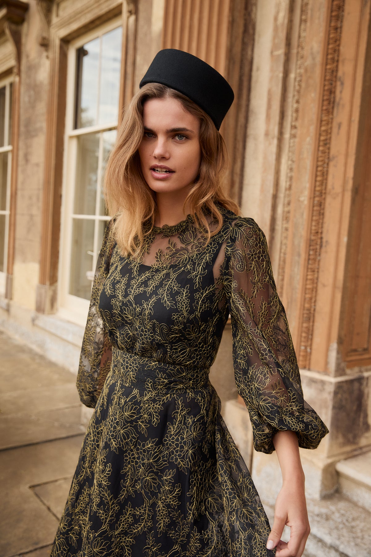 Sonia Black Lace Dress