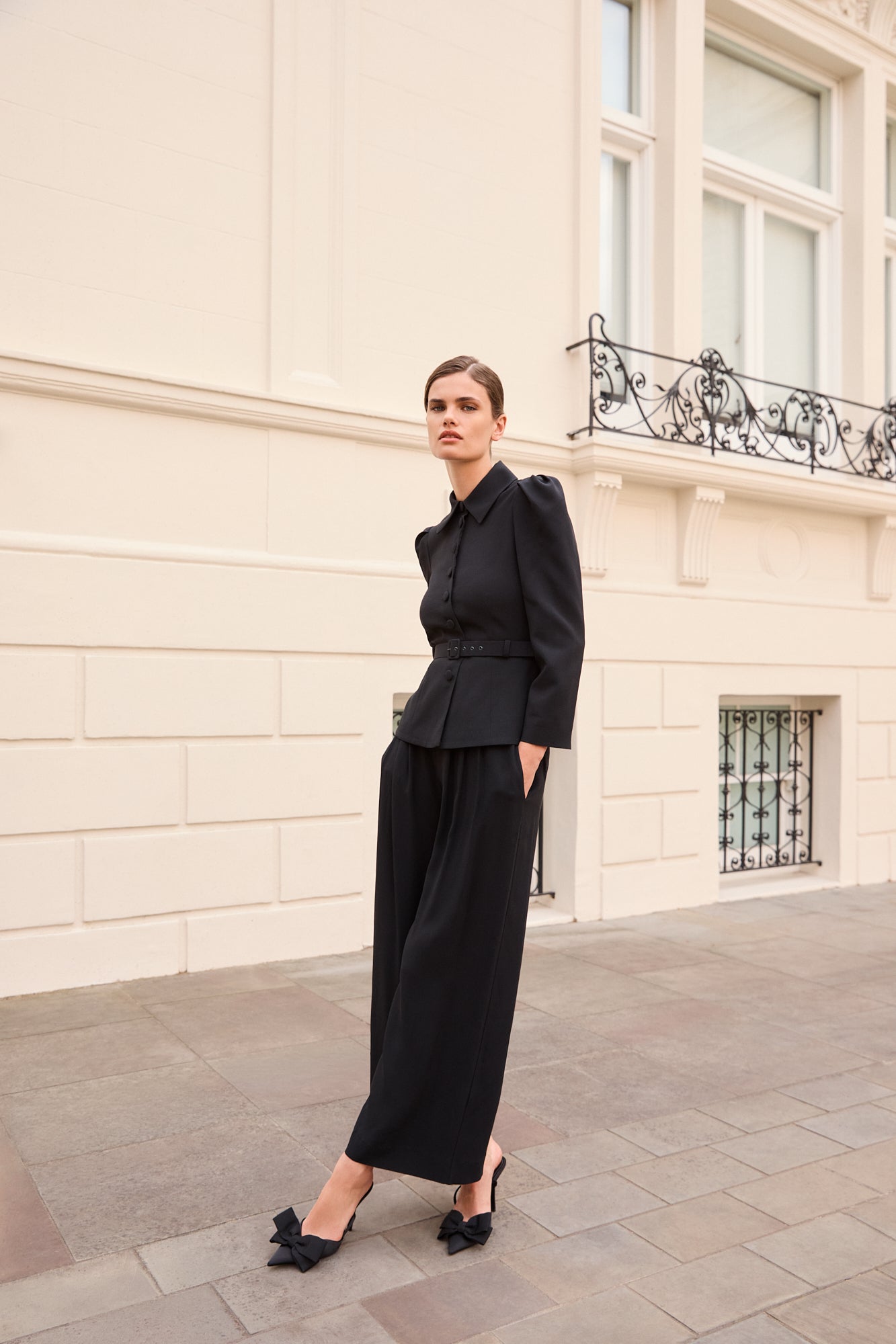 Portia Black Trousers
