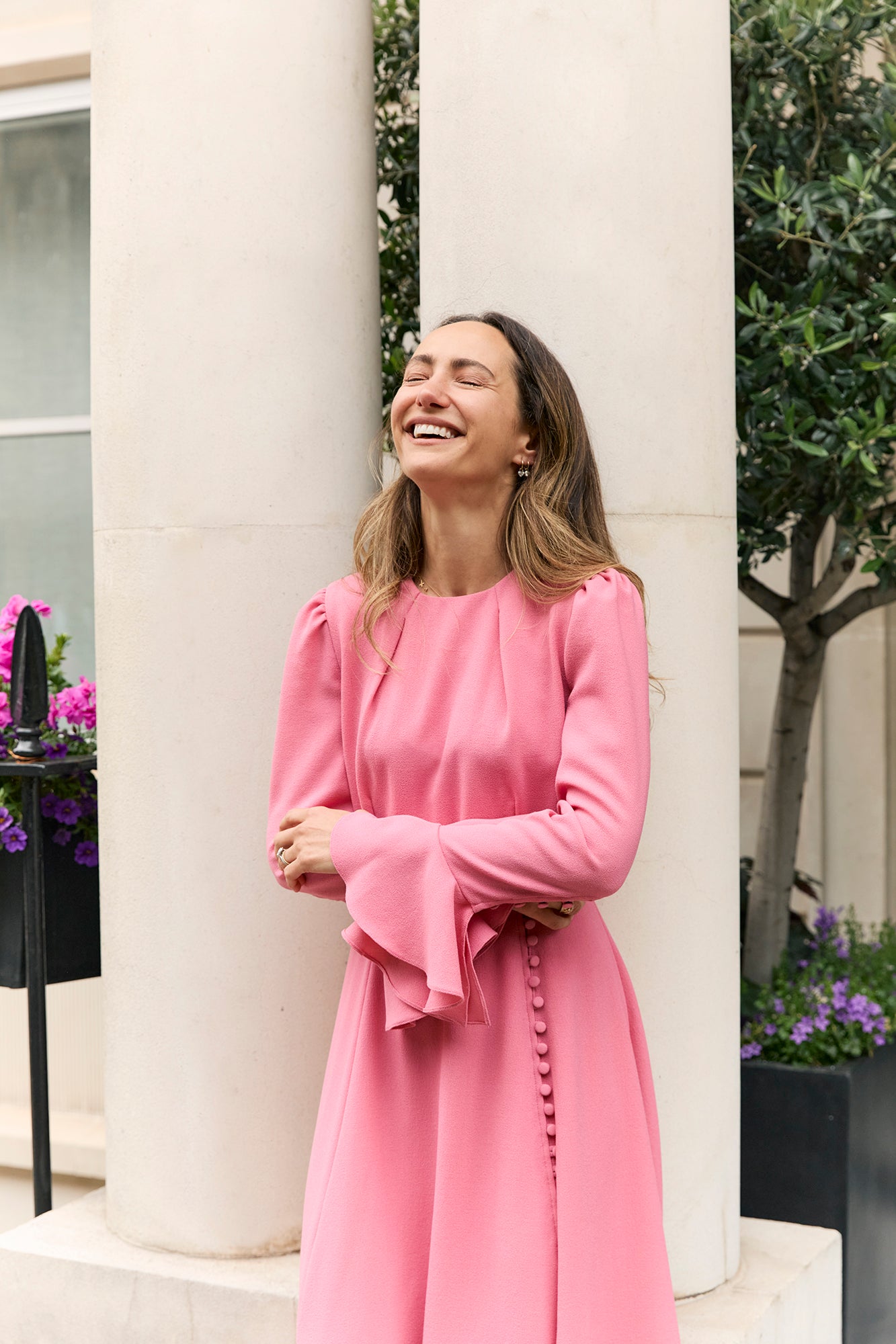 Yahvi Dusty Pink Dress