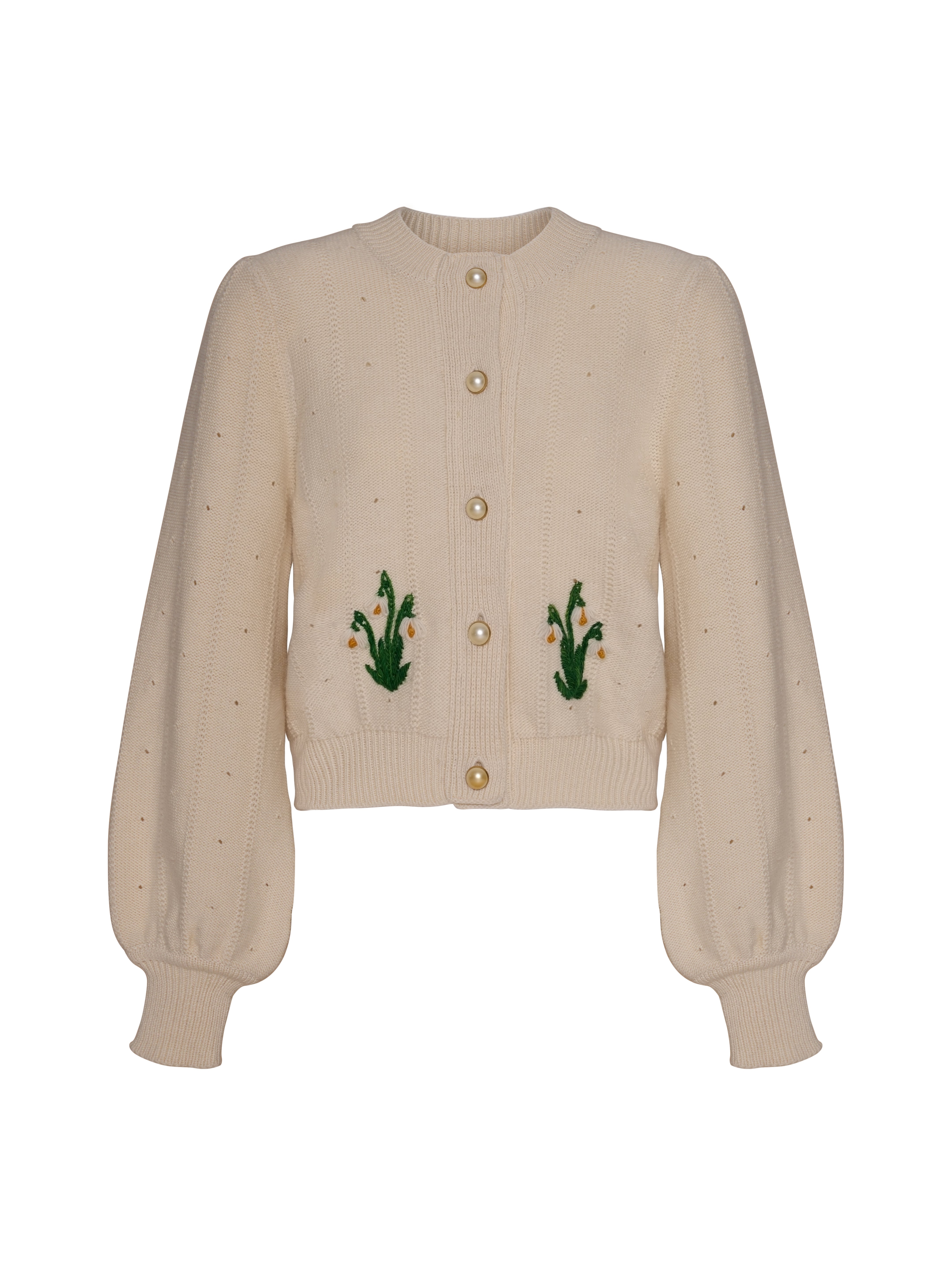 Lyra Ecru Cardigan
