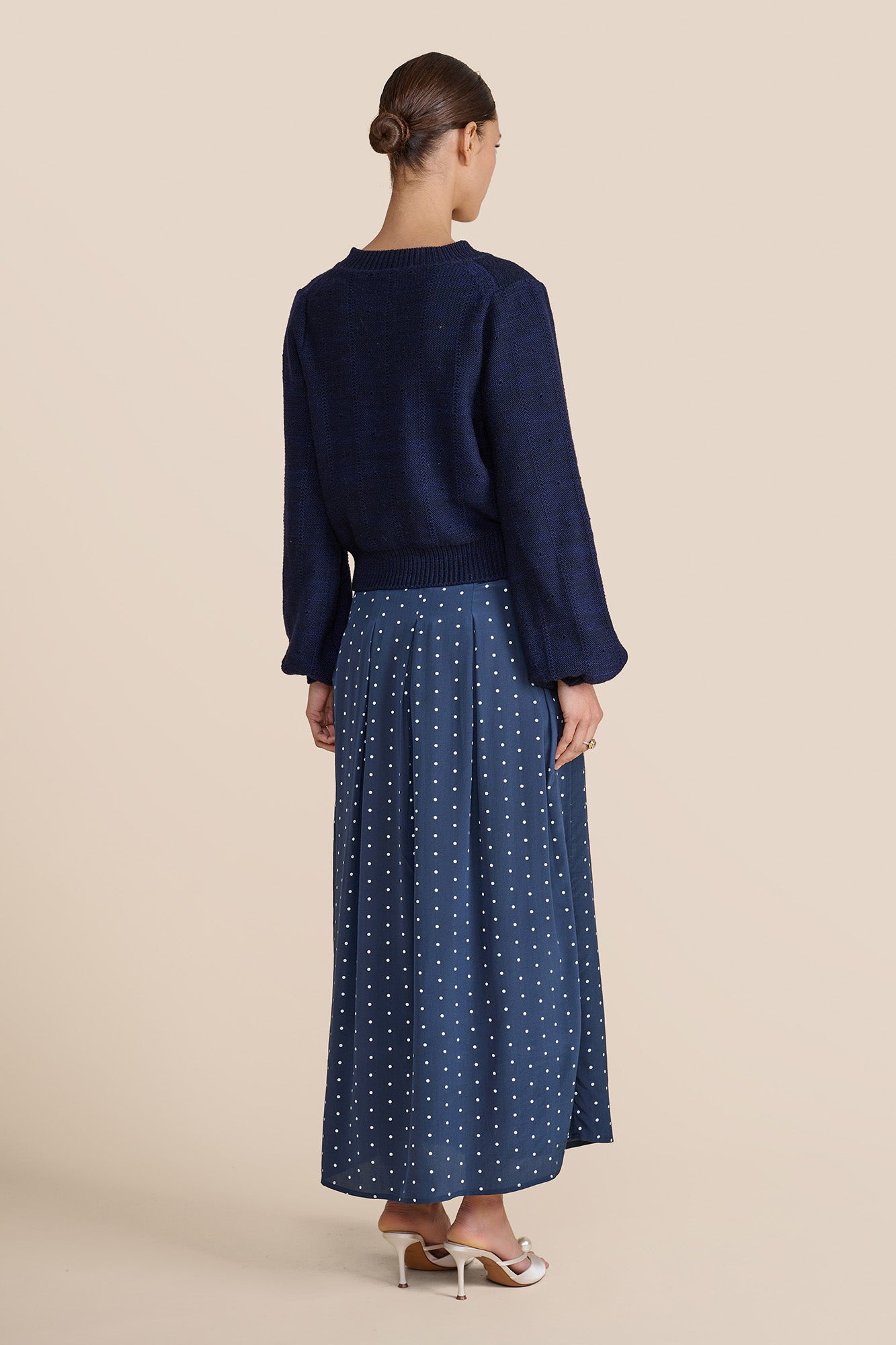 Lyra Navy Cardigan