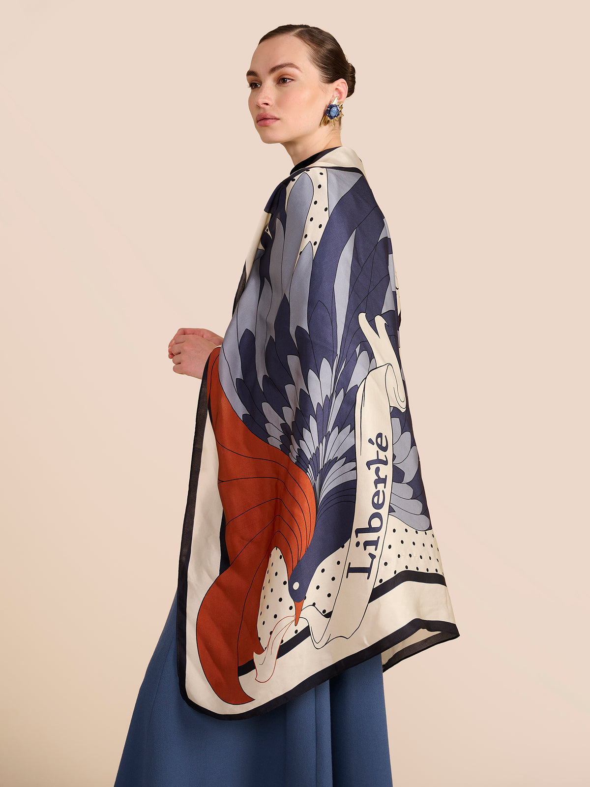 Liberté Tan Scarf