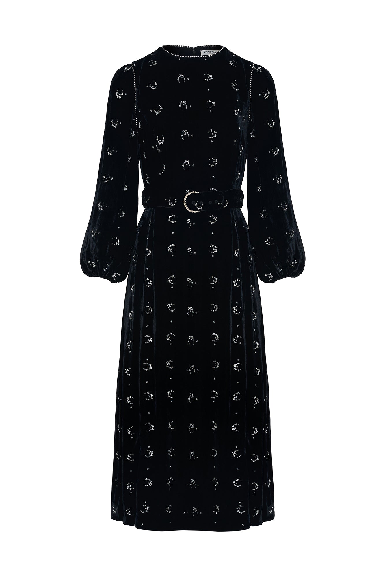 Moira Black Embellished Dress