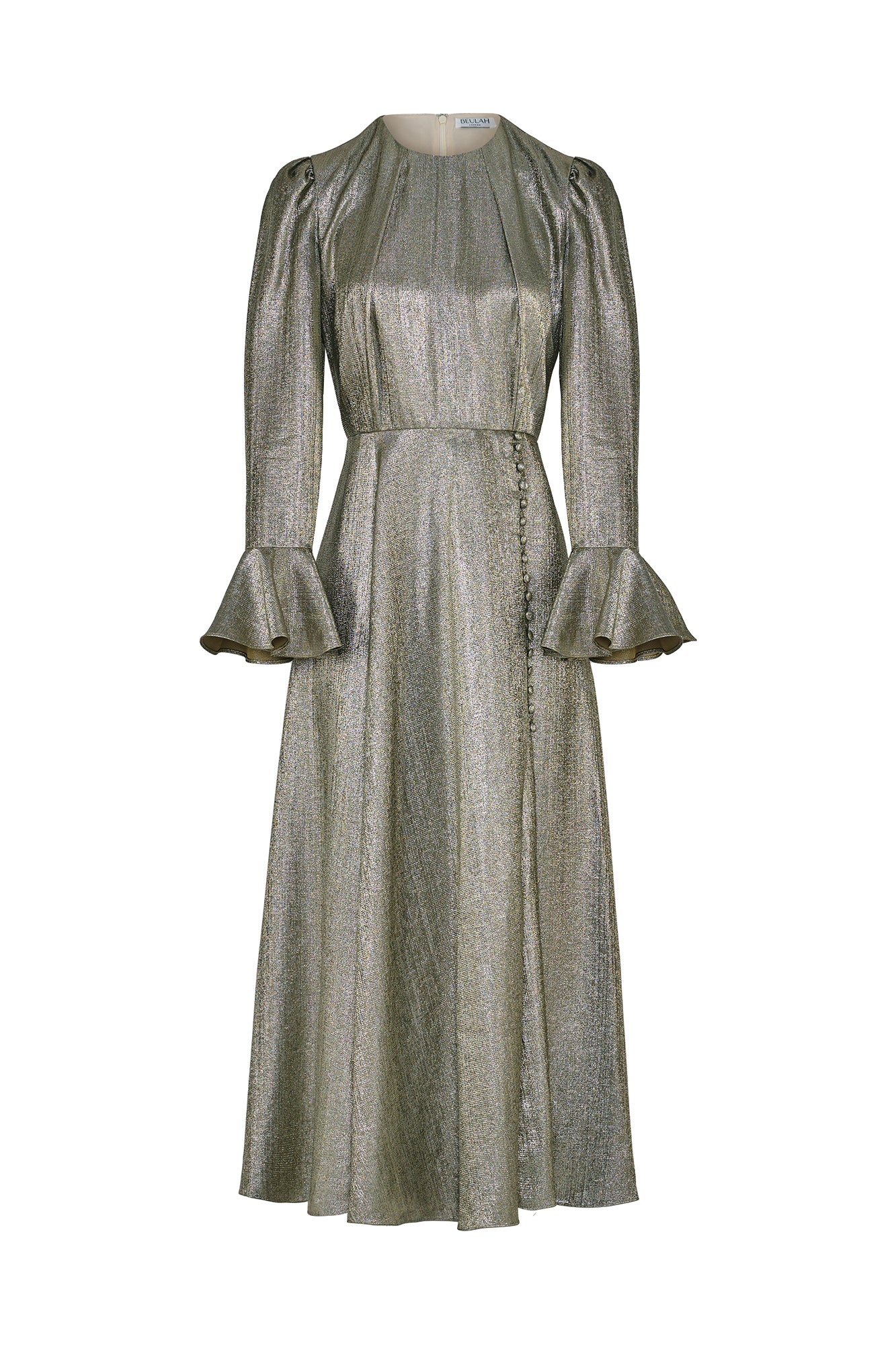 Yahvi Oyster Long Dress