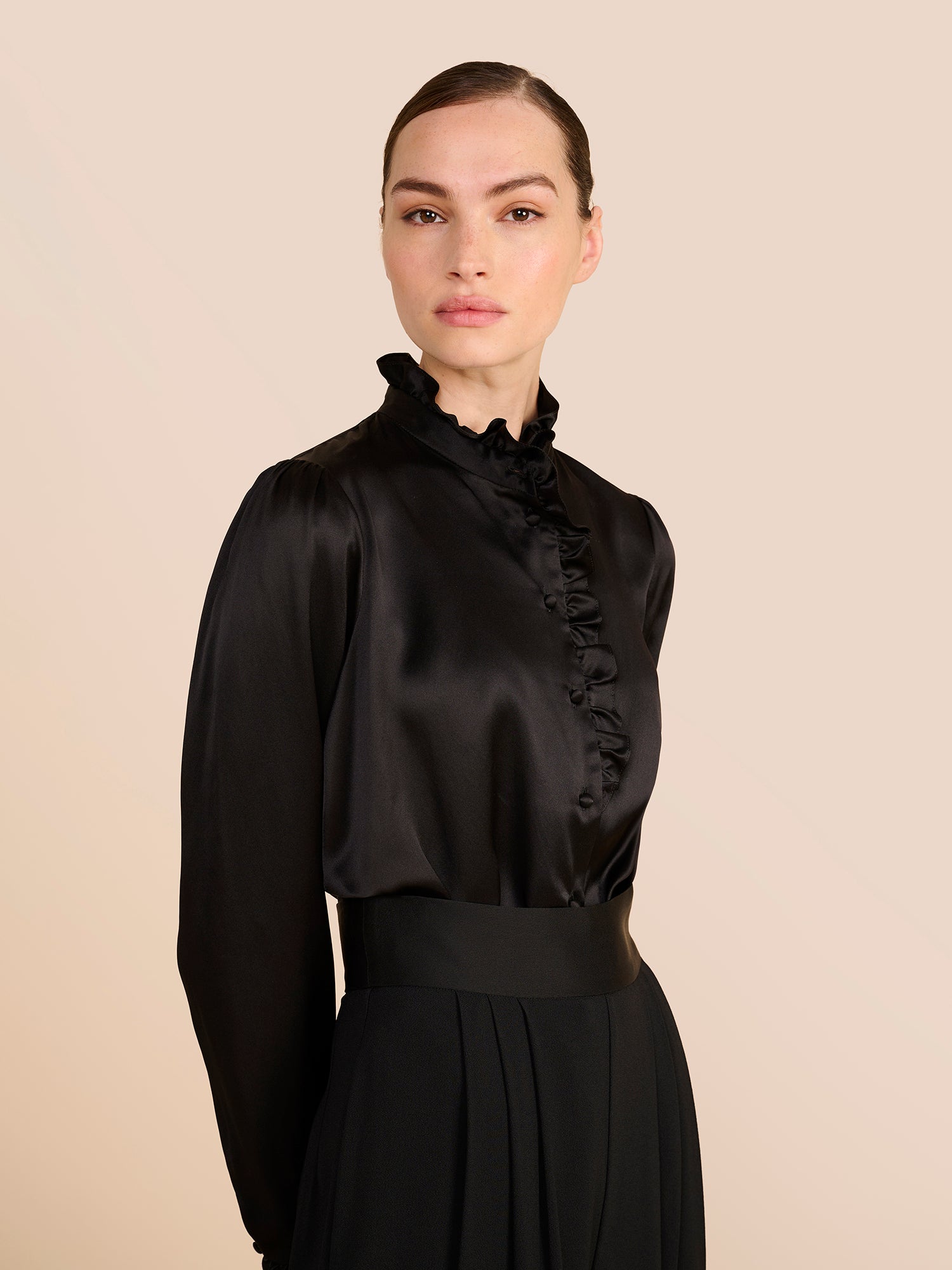 Marlie Black Blouse