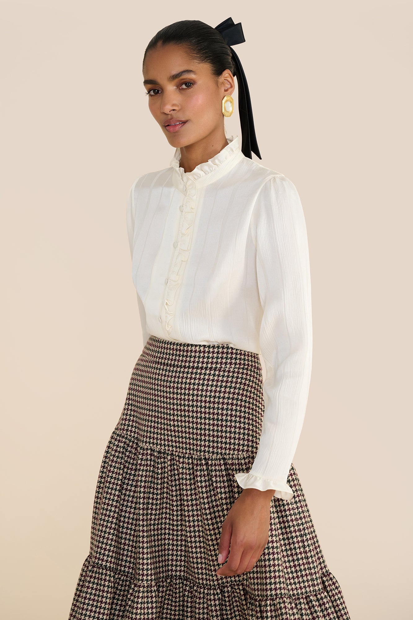Marlie Ivory Blouse