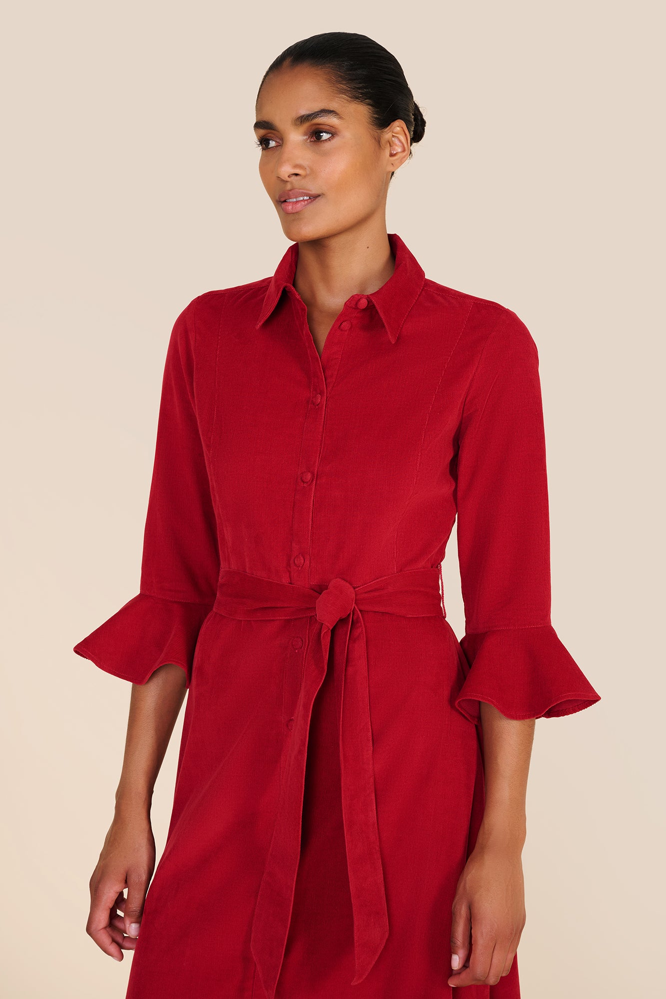 Nalini Red Dress