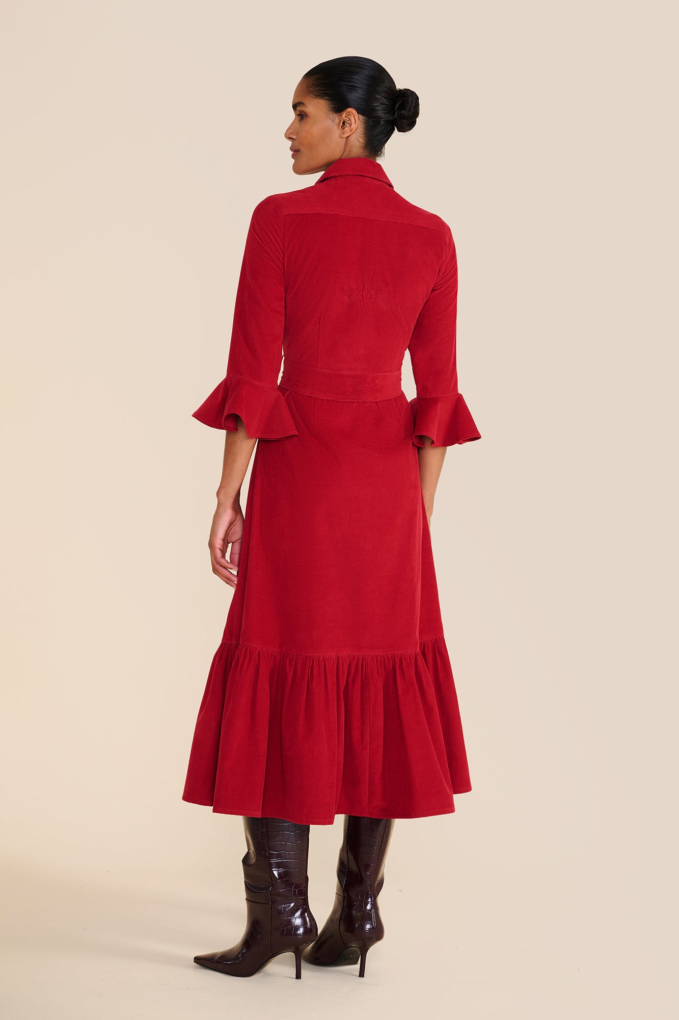 Nalini Red Dress