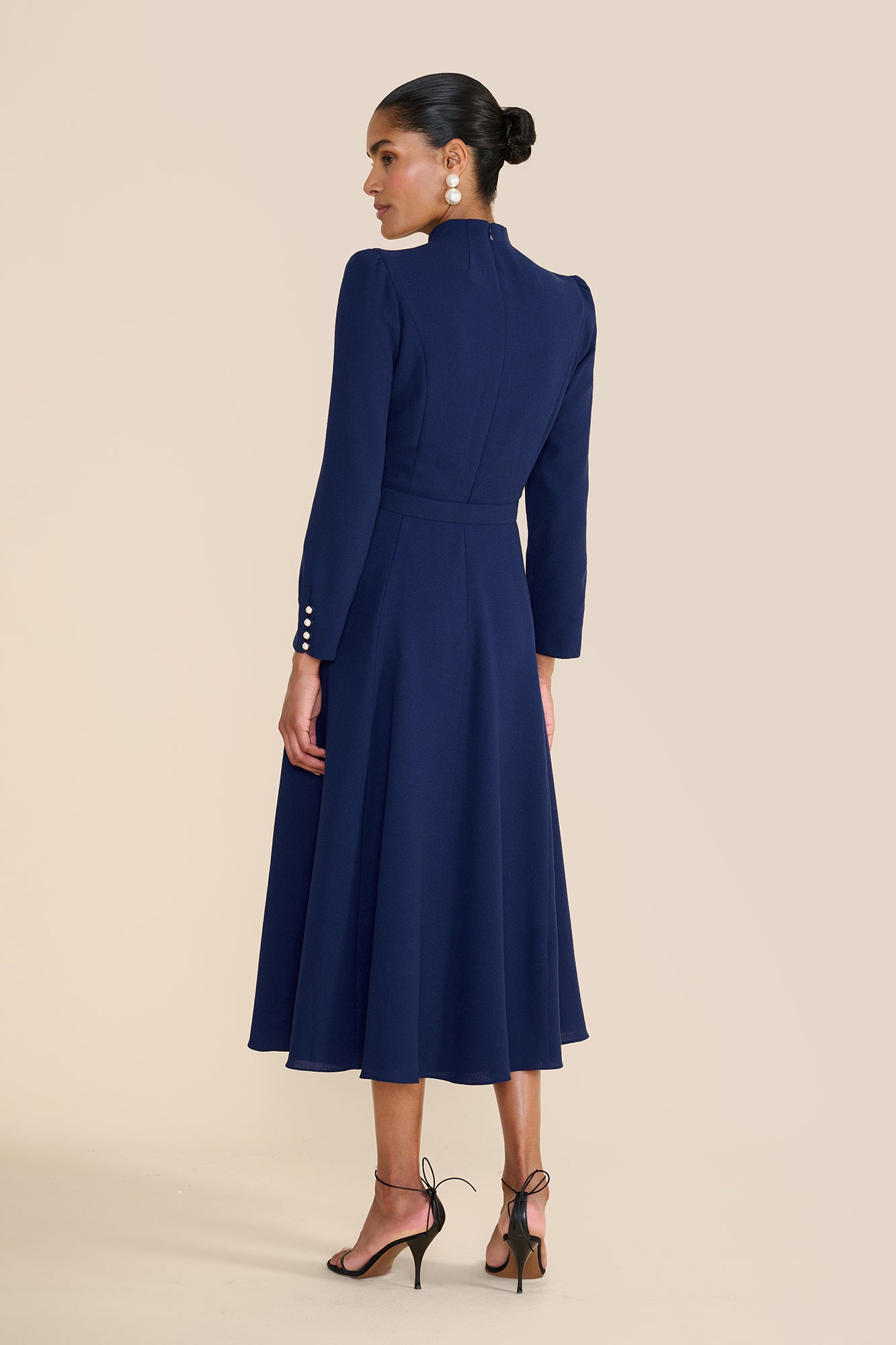 Nyra Navy Dress