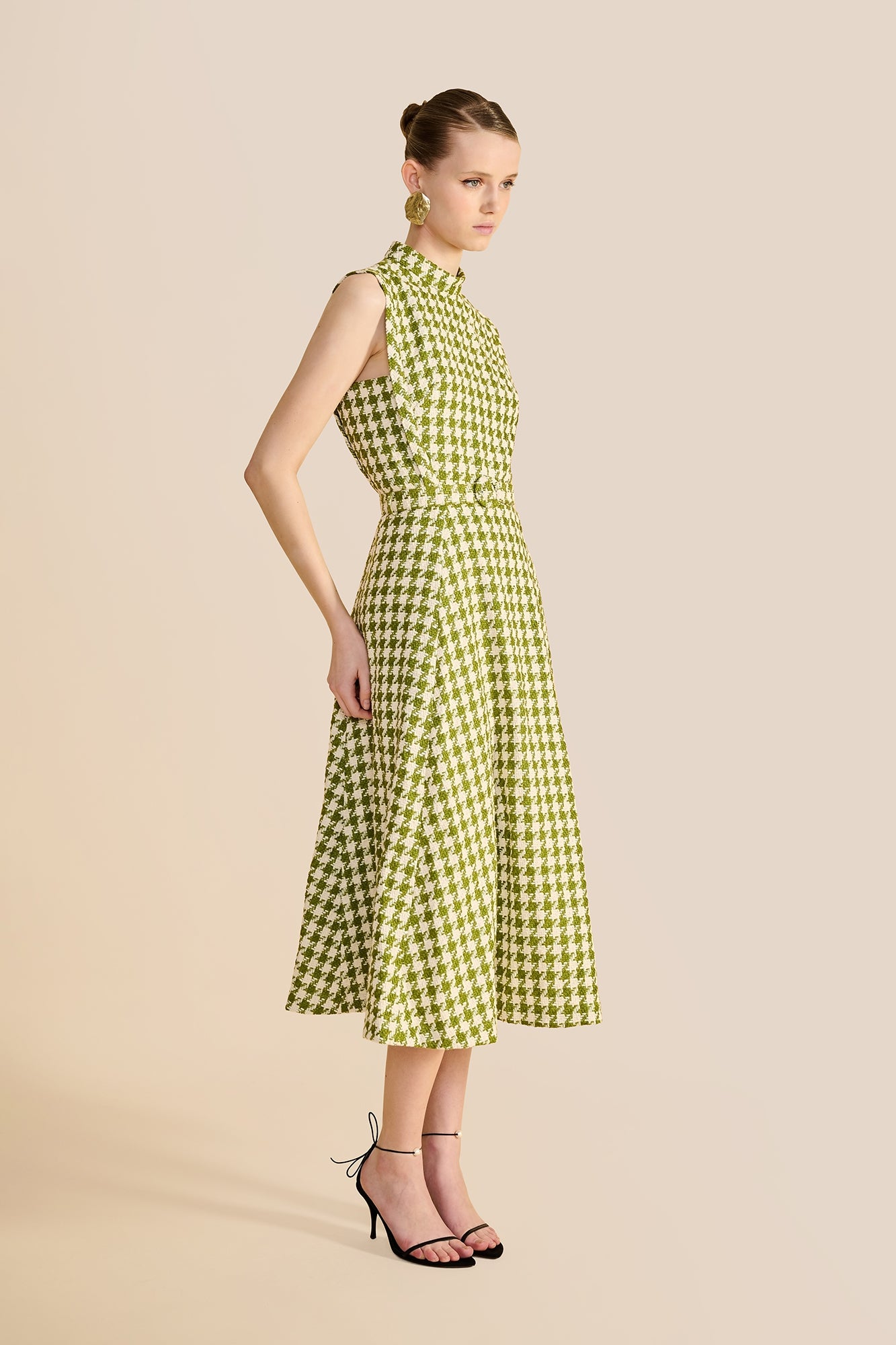 Orin Houndstooth Dress