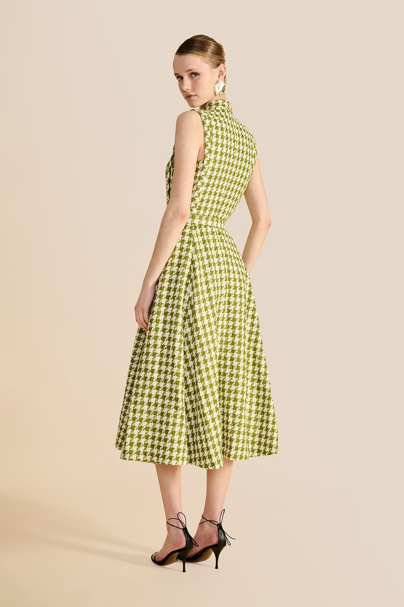 Orin Houndstooth Dress