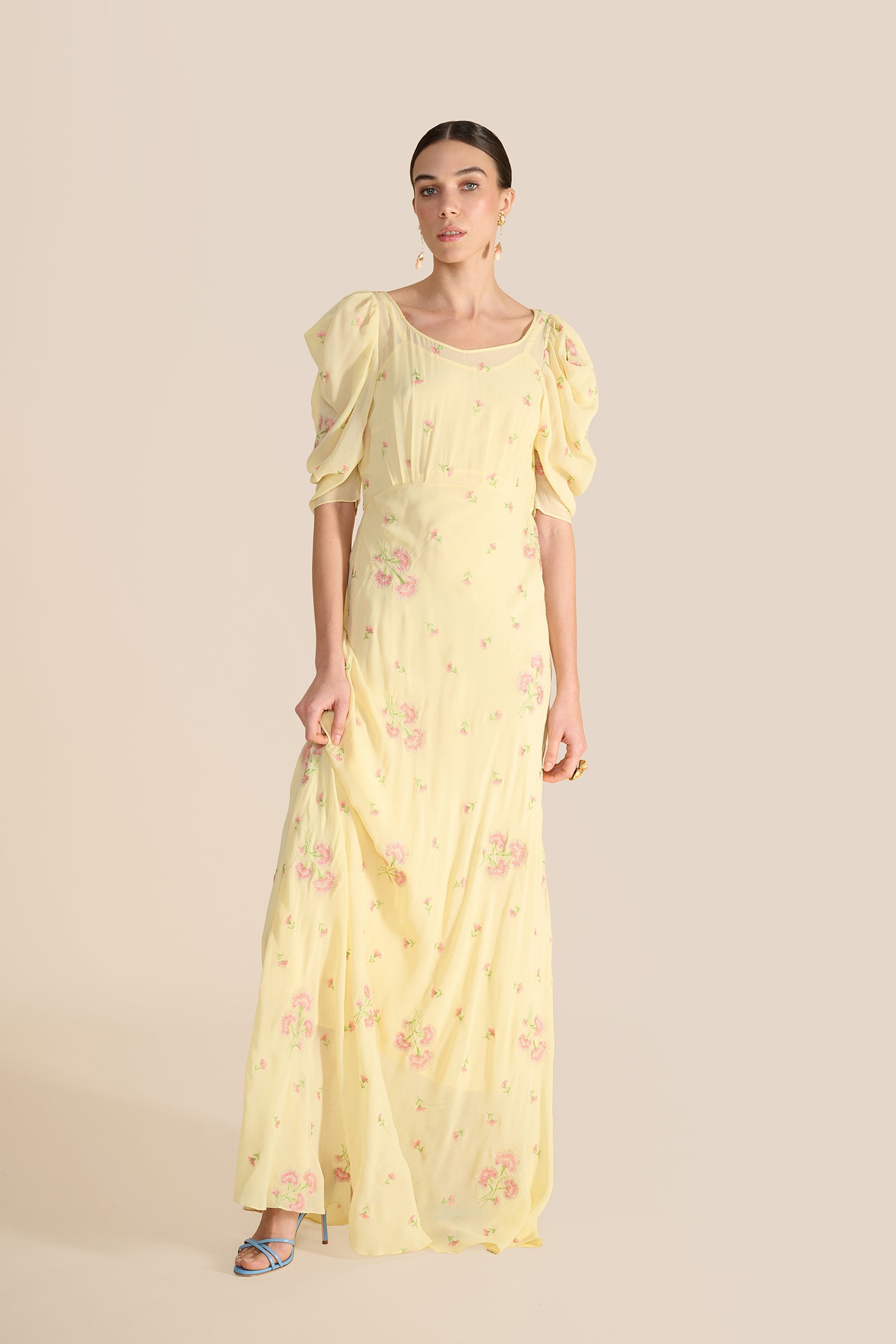 Paloma Lemon Dandelion Dress