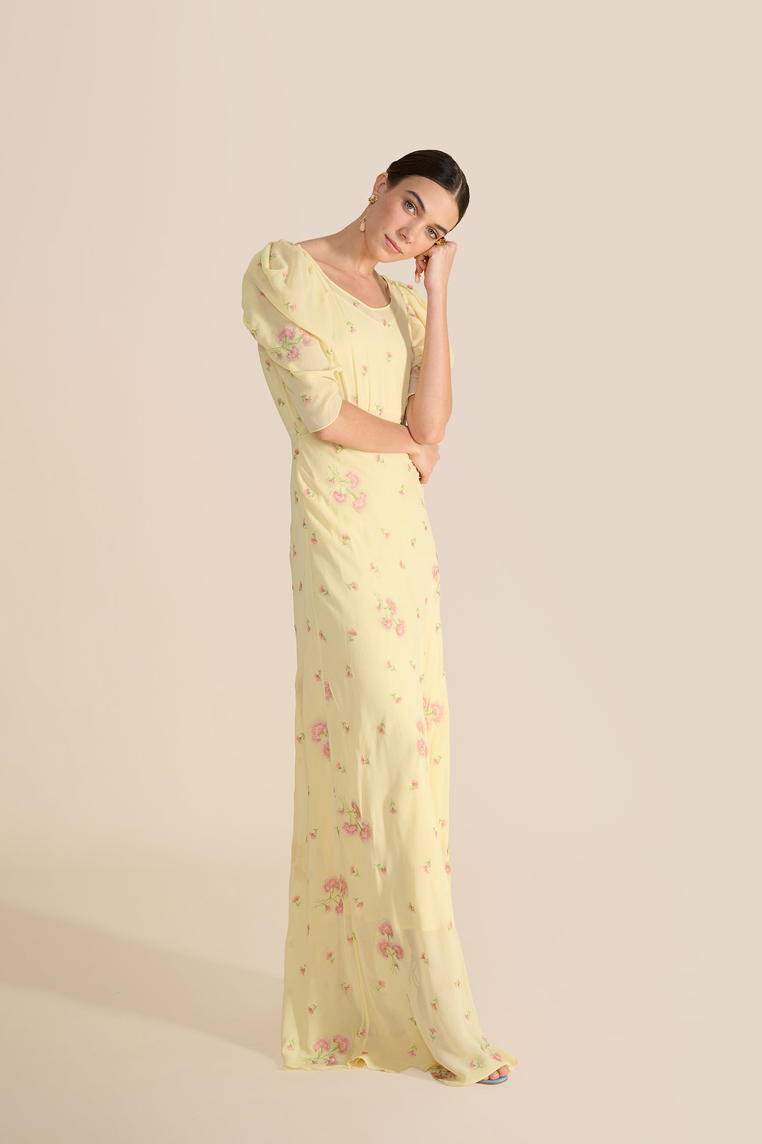 Paloma Lemon Dandelion Dress