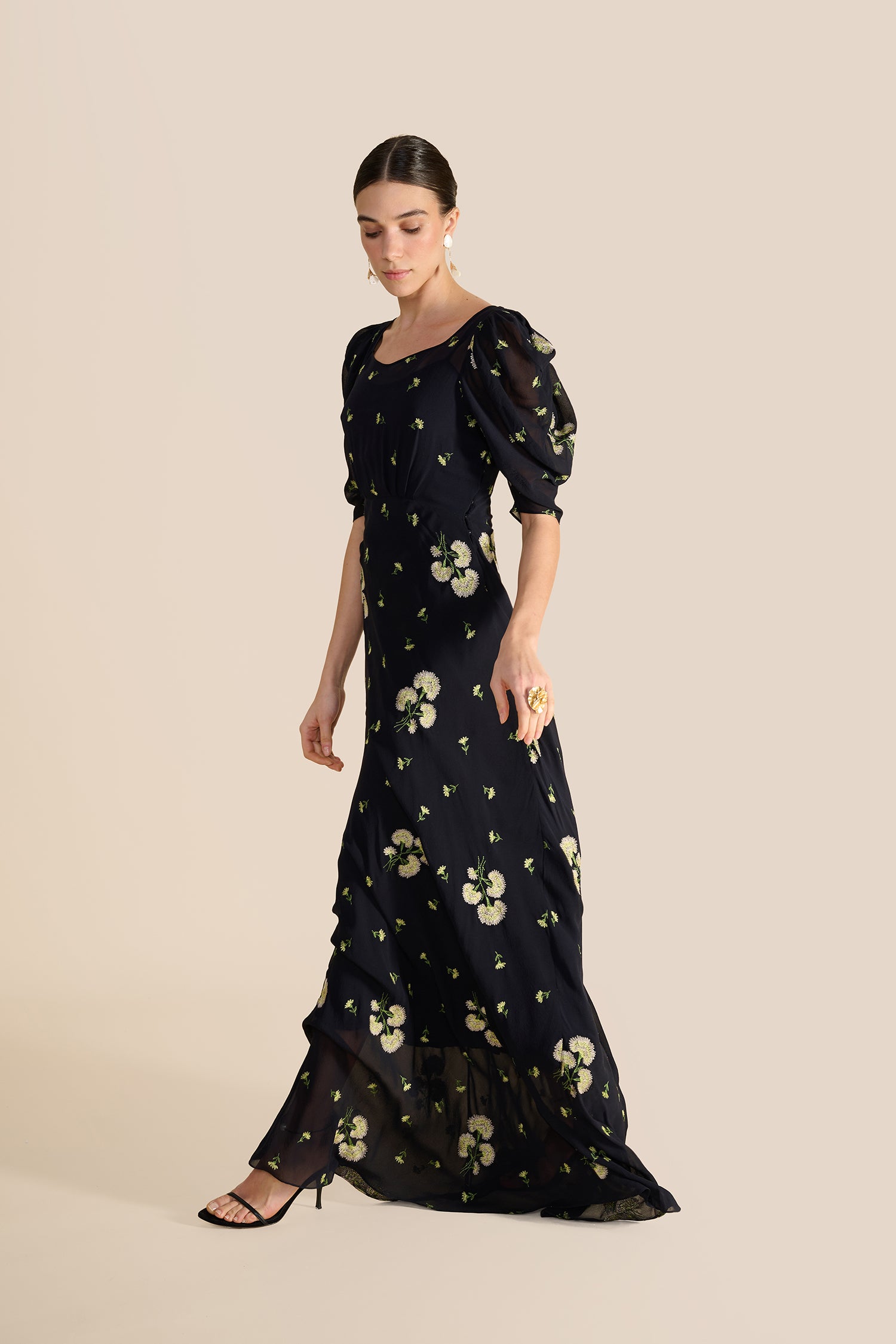 Paloma Navy Dandelion Dress