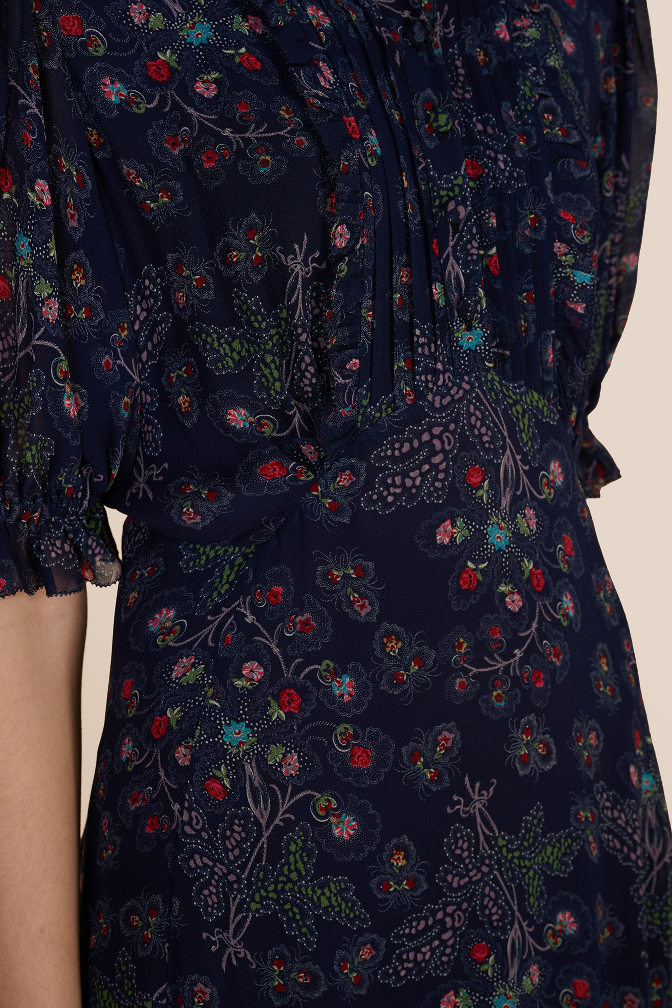 Ramona Navy Heart Dress